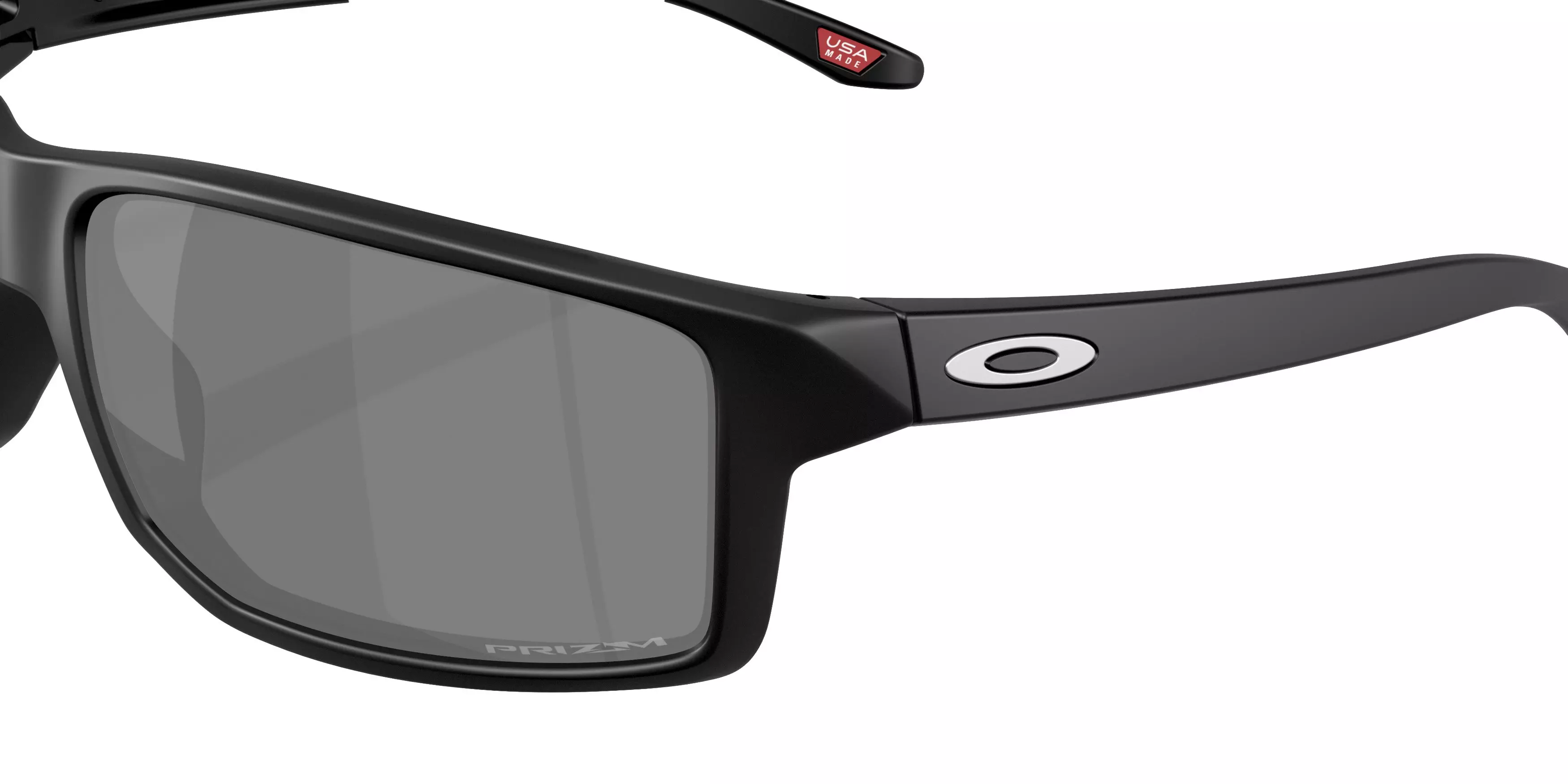 Oakley Gibston XL Prizm Black Sunglasses - Matte Black - BLACK/GREY