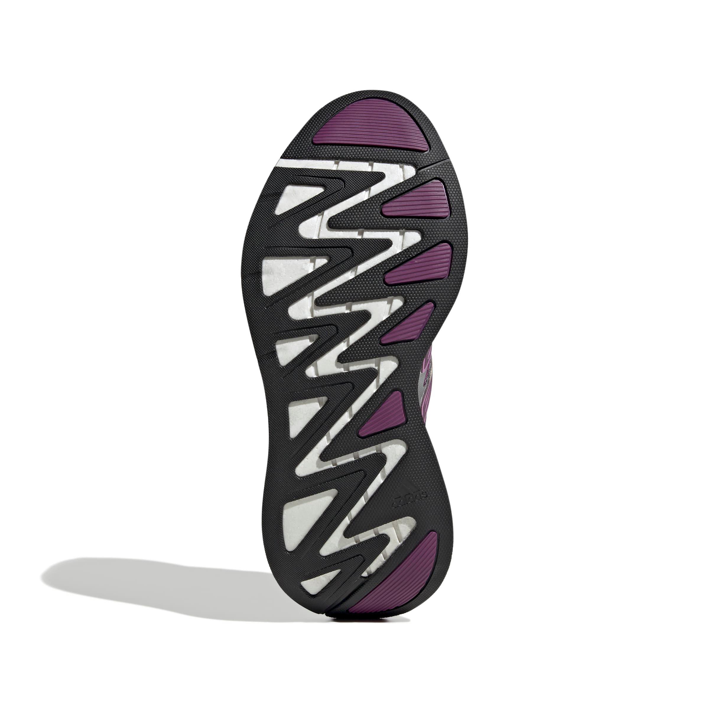 adidas Originals Adizero Aruku Grade School Boys' "Silver Metallic/Rich Mauve/Preloved Purple" Shoe
