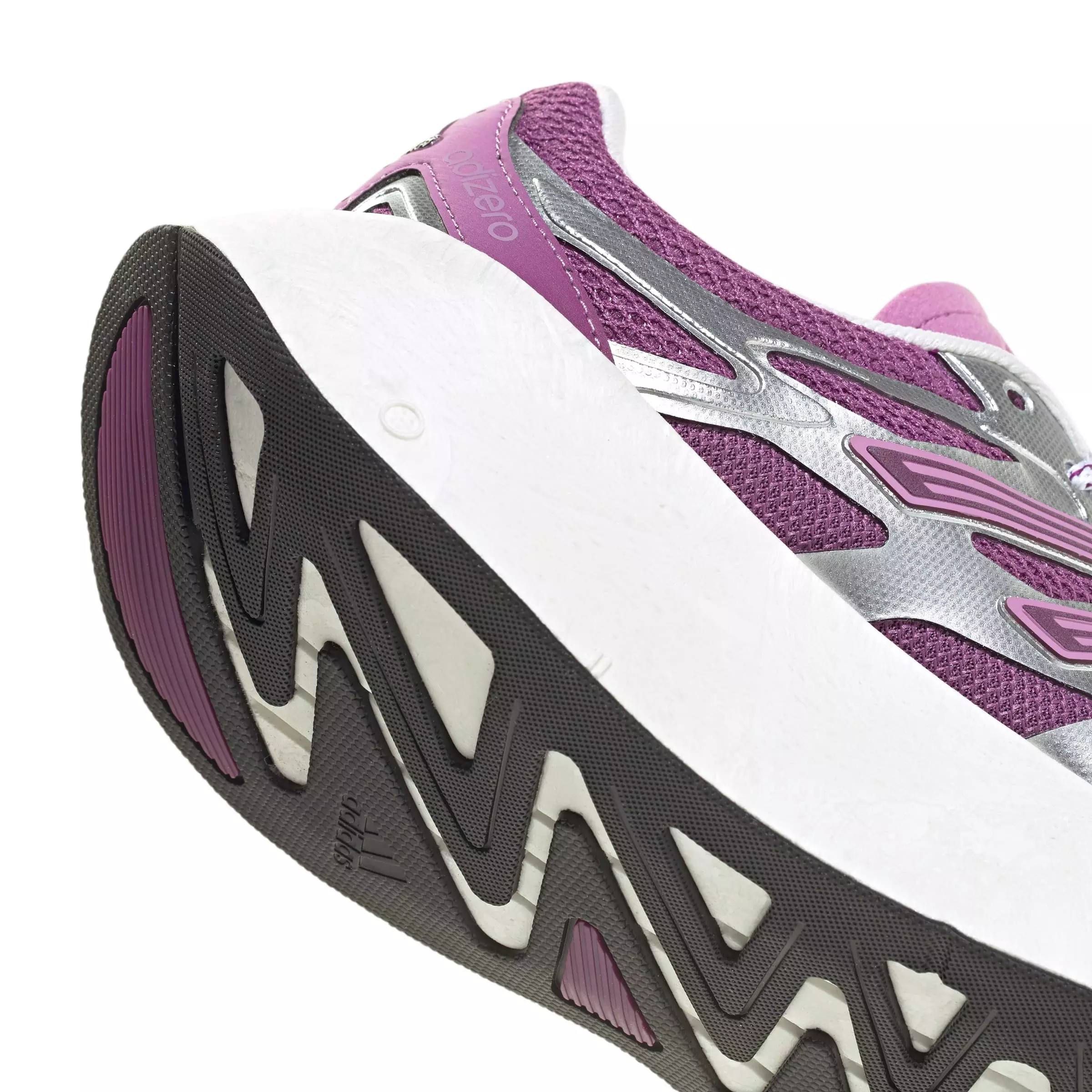 adidas Originals Adizero Aruku "Silver Metallic/Rich Mauve/Preloved Purple" Grade School Boys' Shoe - SILVER/MAUVE/PURPLE