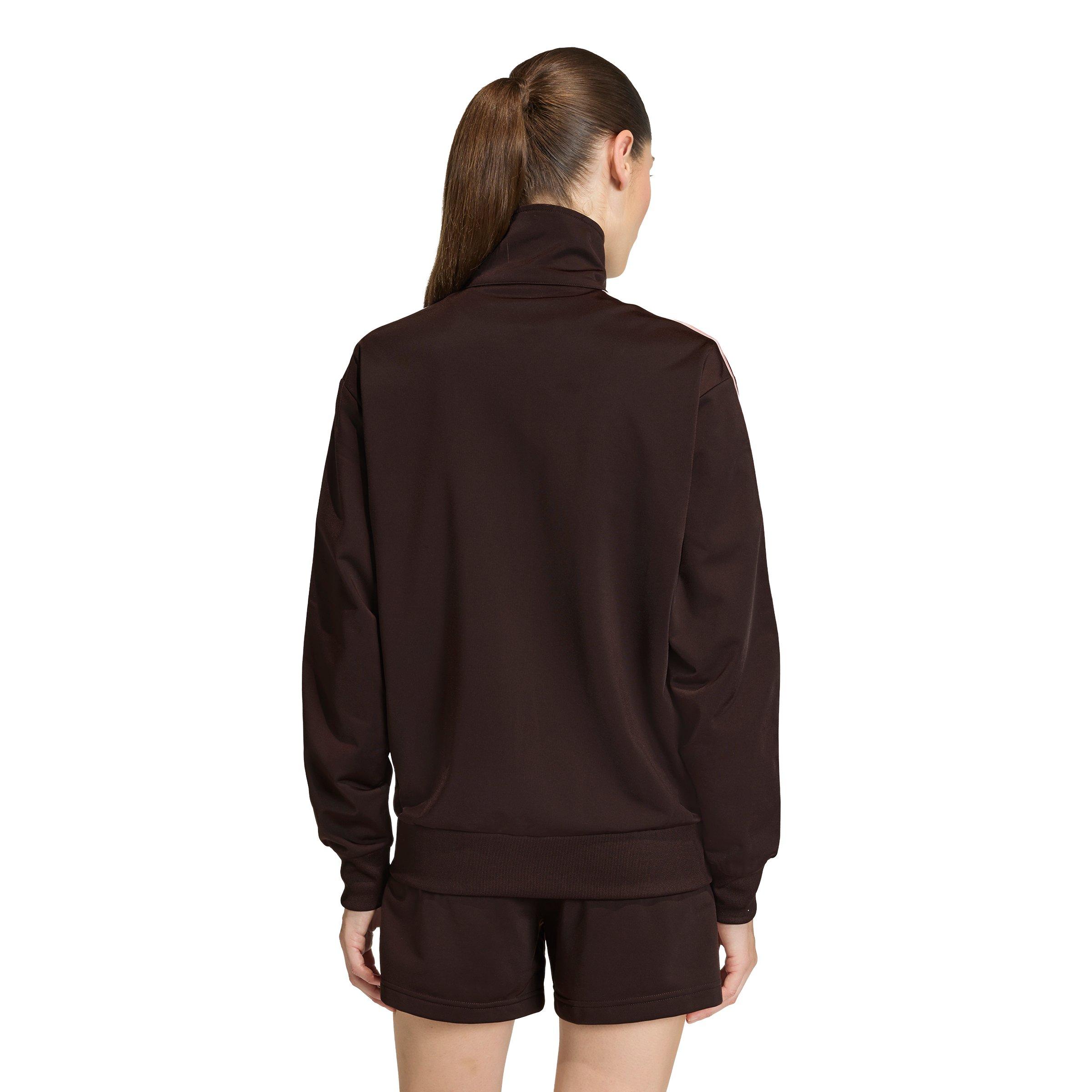 adidas Originals Women's Firebird Loose Track Jacket - Brown - BROWN Thumbnail View 2