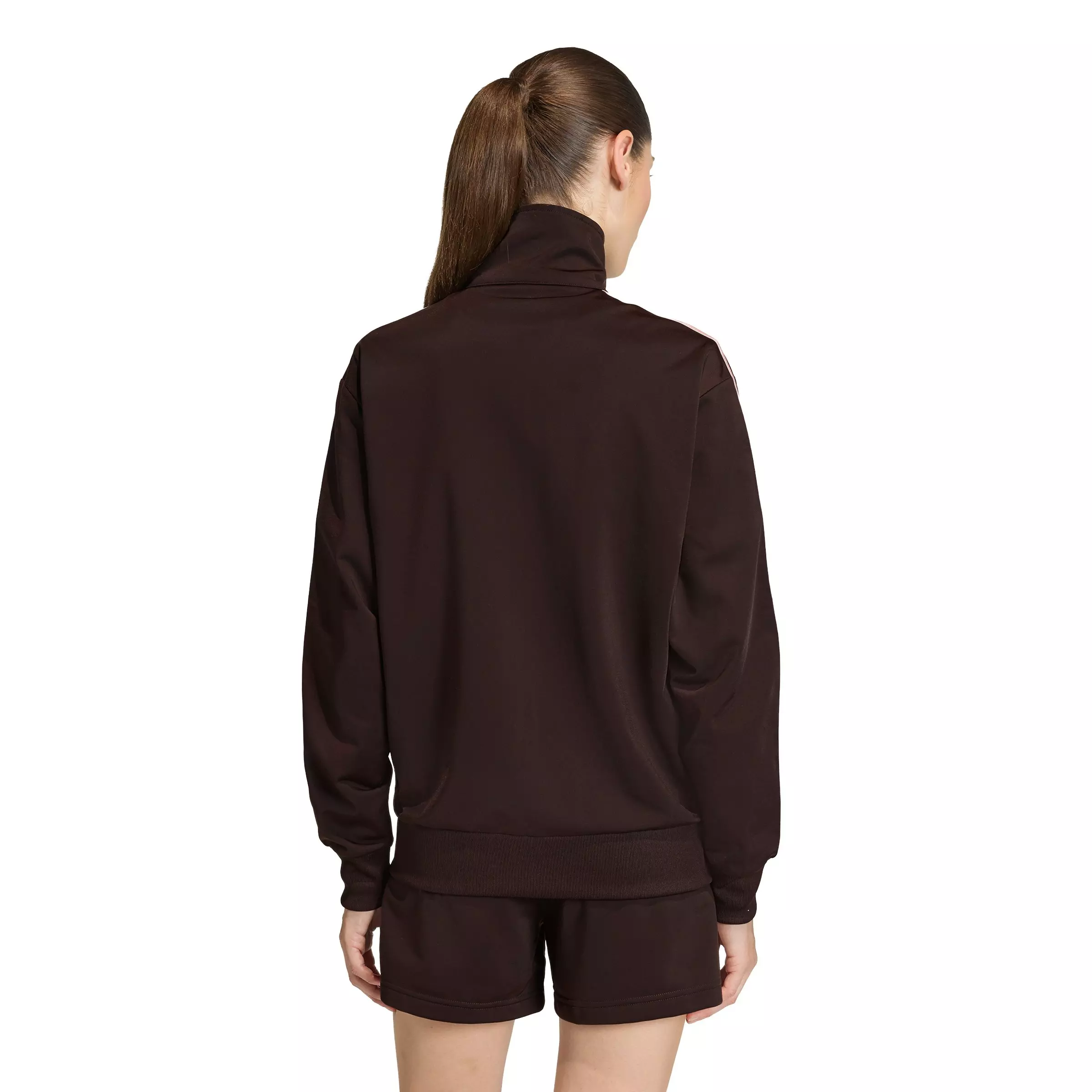 adidas Originals Women's Firebird Loose Track Jacket - Brown - BROWN