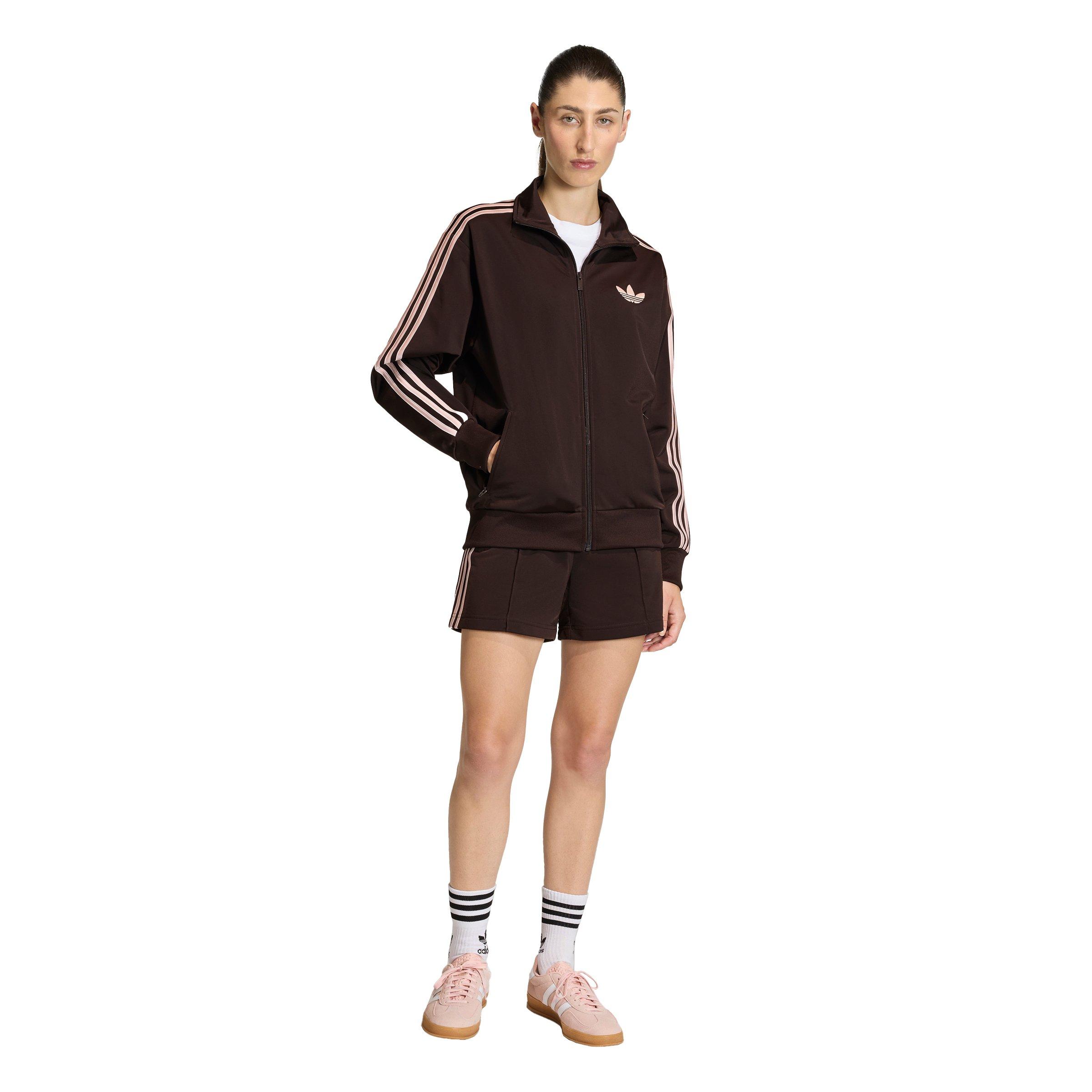 adidas Originals Women's Firebird Loose Track Jacket - Brown - BROWN Thumbnail View 5