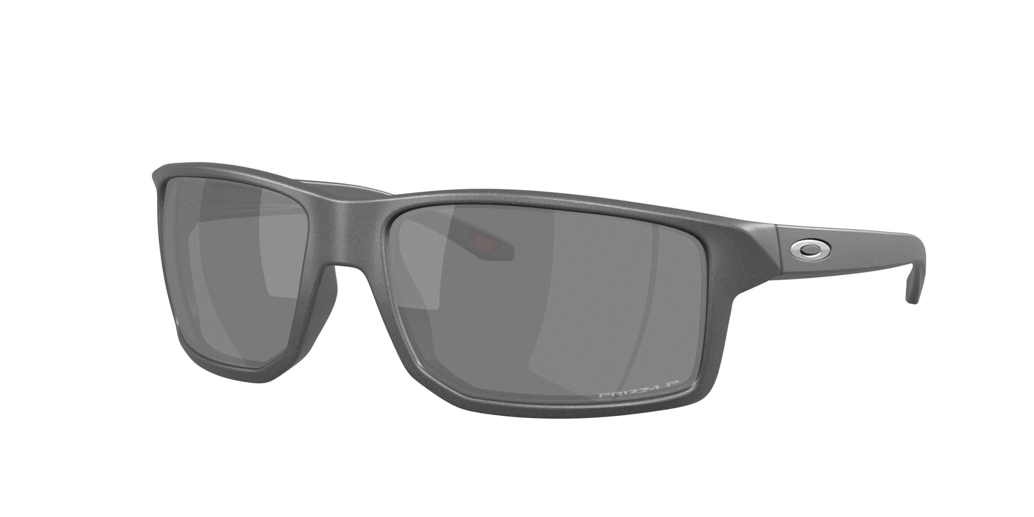 Oakley Gibston XL Prizm Black Polar Sunglasses - Steel - GREY Thumbnail View 1