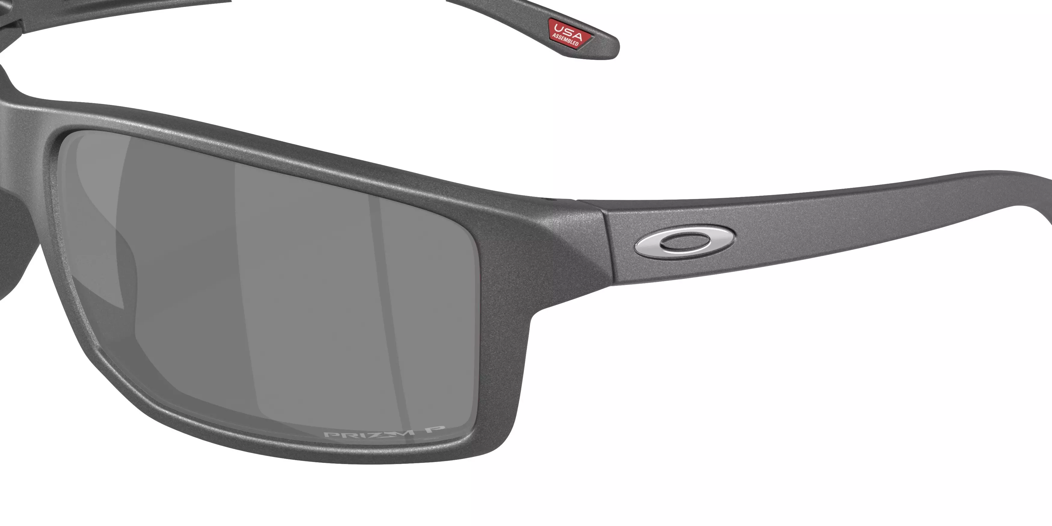 Oakley Gibston XL Prizm Black Polar Sunglasses - Steel - GREY