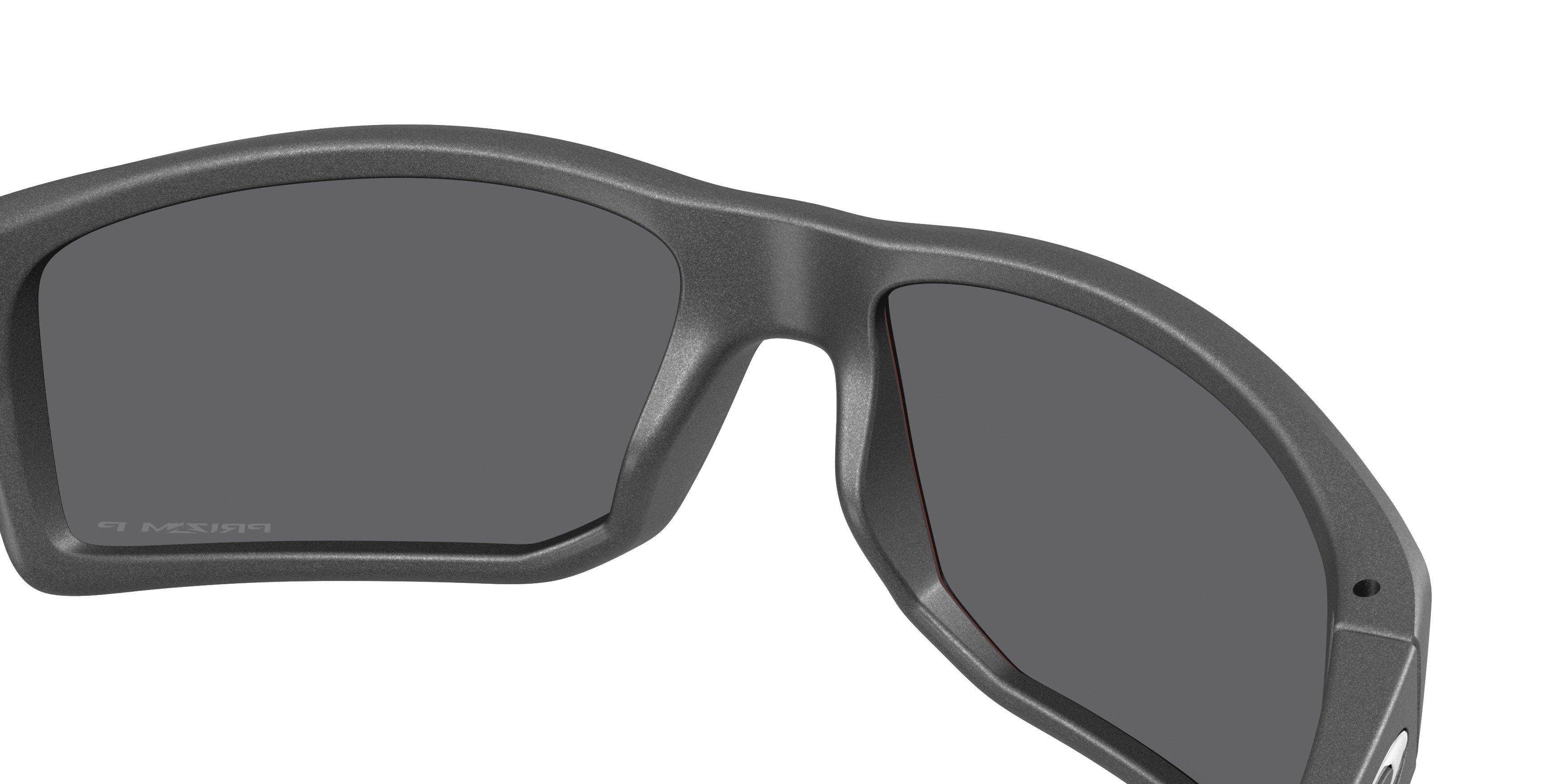 Oakley Gibston XL Prizm Black Polar Sunglasses - Steel - GREY Thumbnail View 6