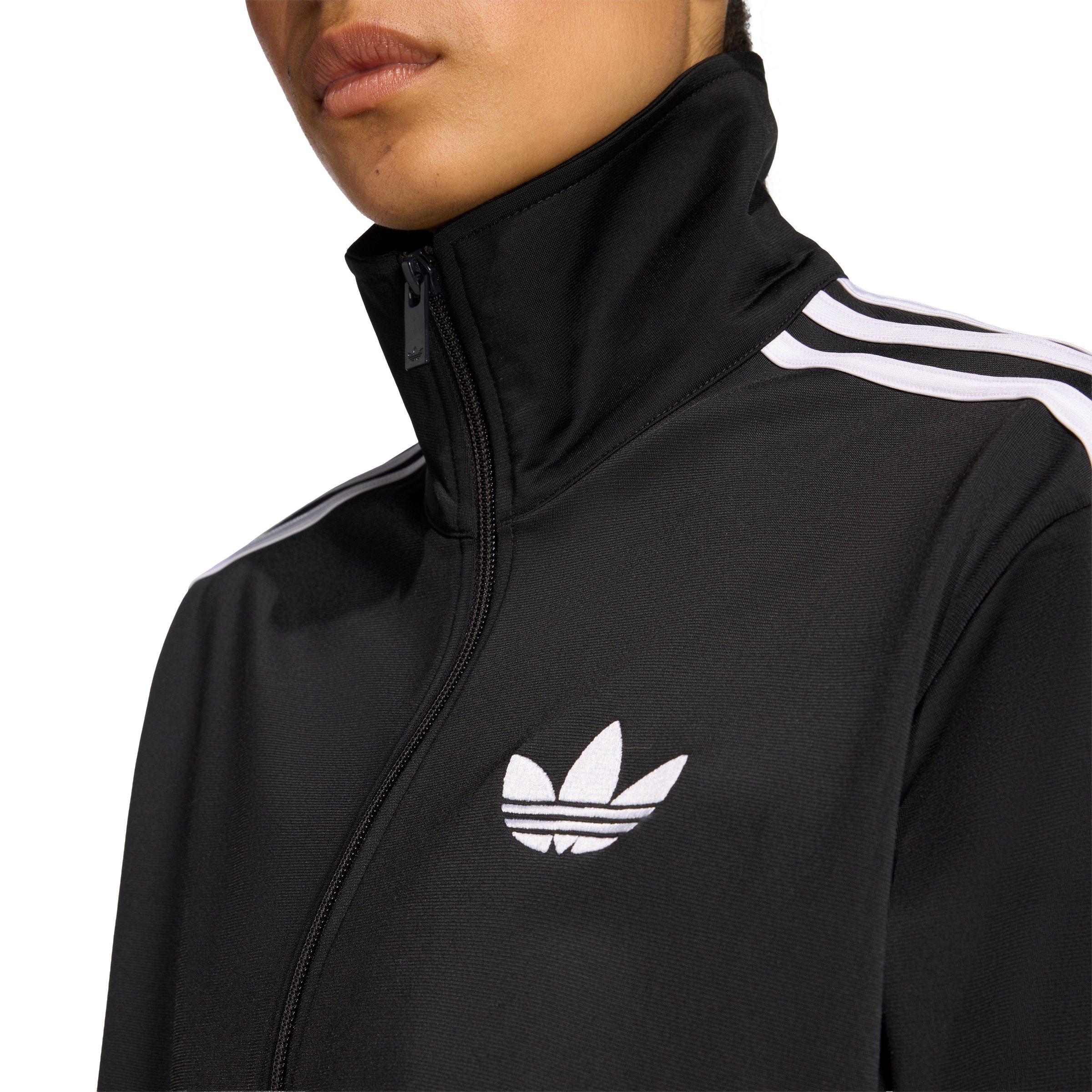 adidas Originals Women's Firebird Loose Track Jacket - Black - BLACK Thumbnail View 3