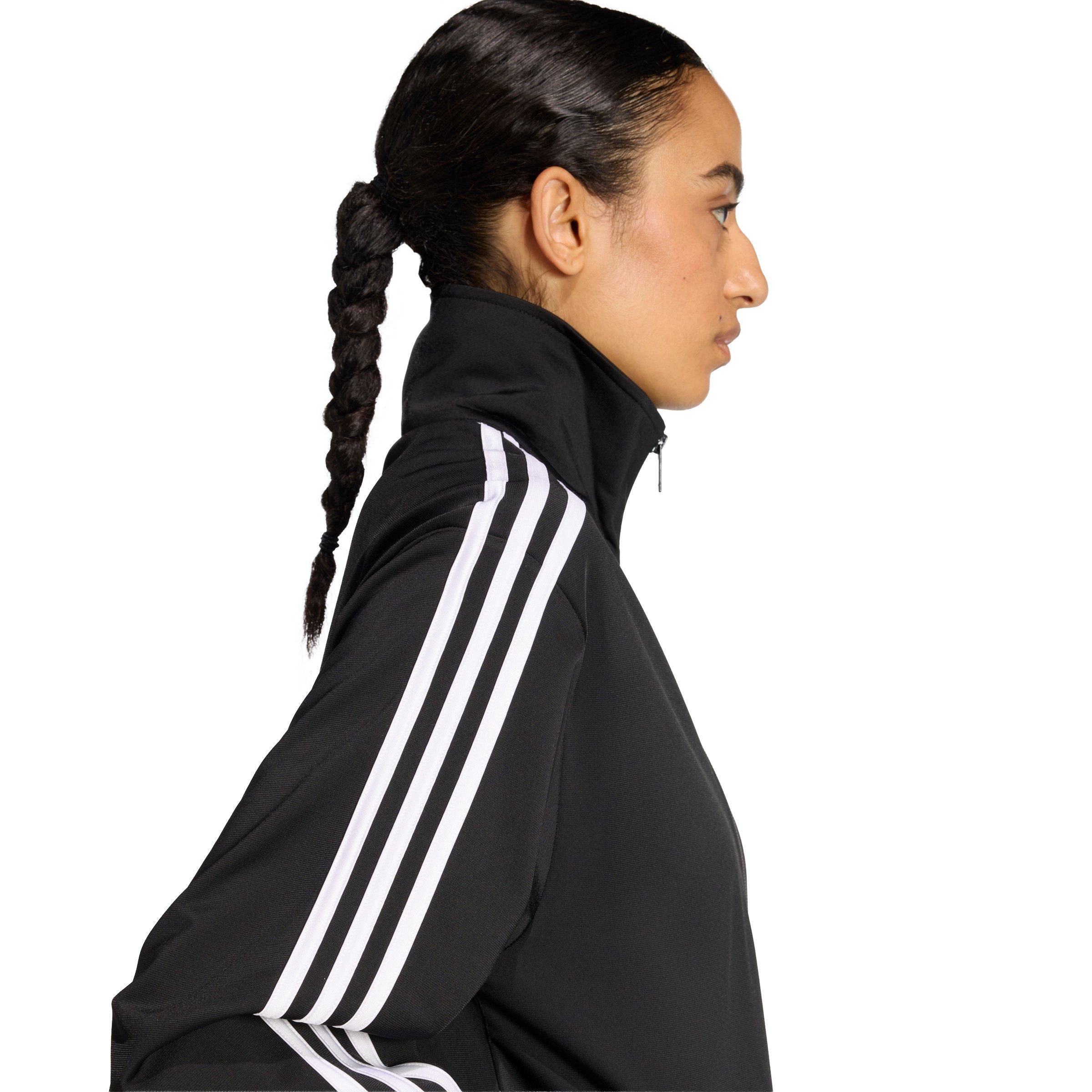 adidas Originals Women's Firebird Loose Track Jacket - Black - BLACK Thumbnail View 4