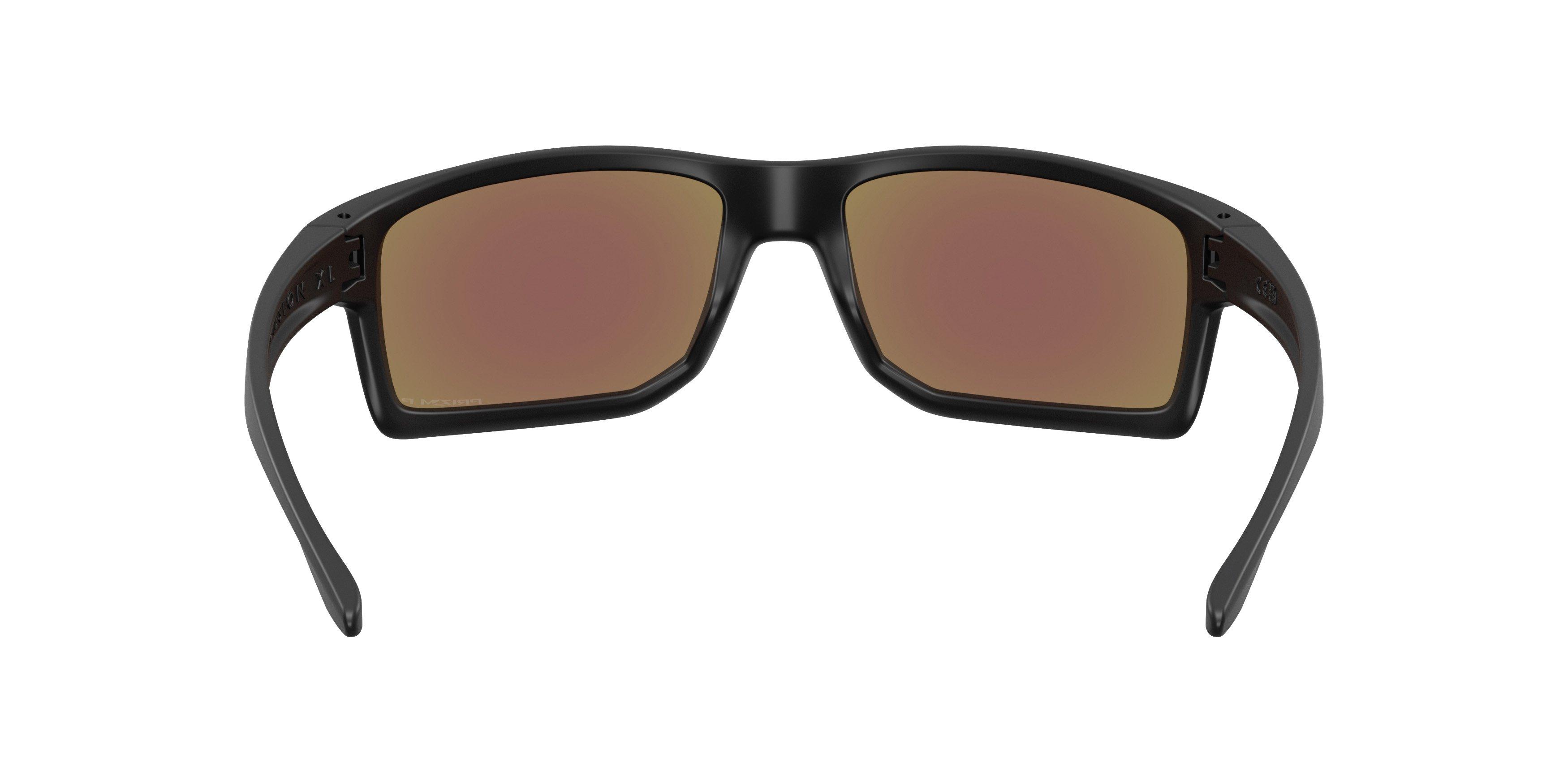Oakley Gibston XL Prizm Sapphire Sunglasses - Matte Black - BLACK/BLUE Thumbnail View 3