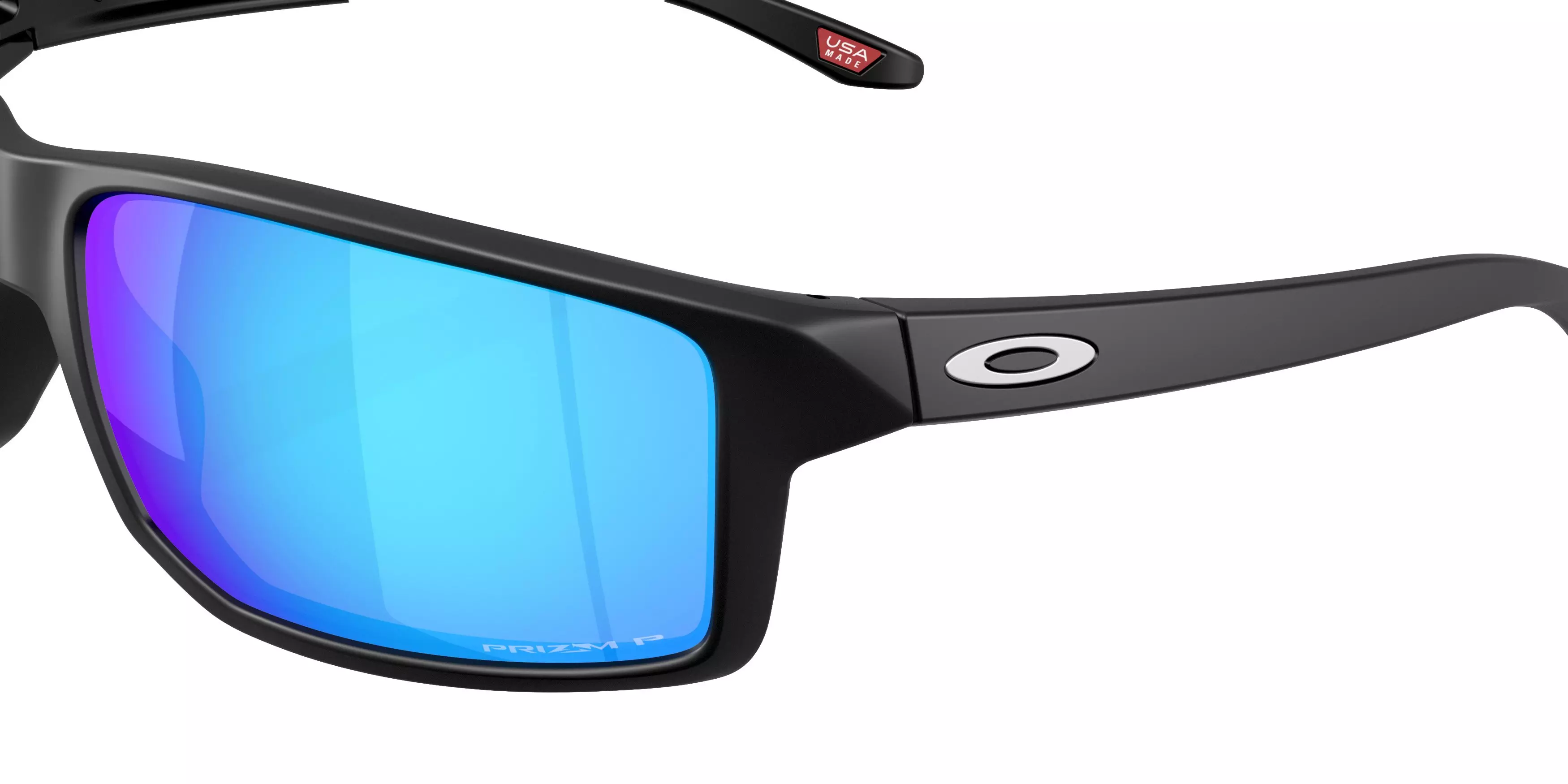 Oakley Gibston XL Prizm Sapphire Sunglasses - Matte Black - BLACK/BLUE