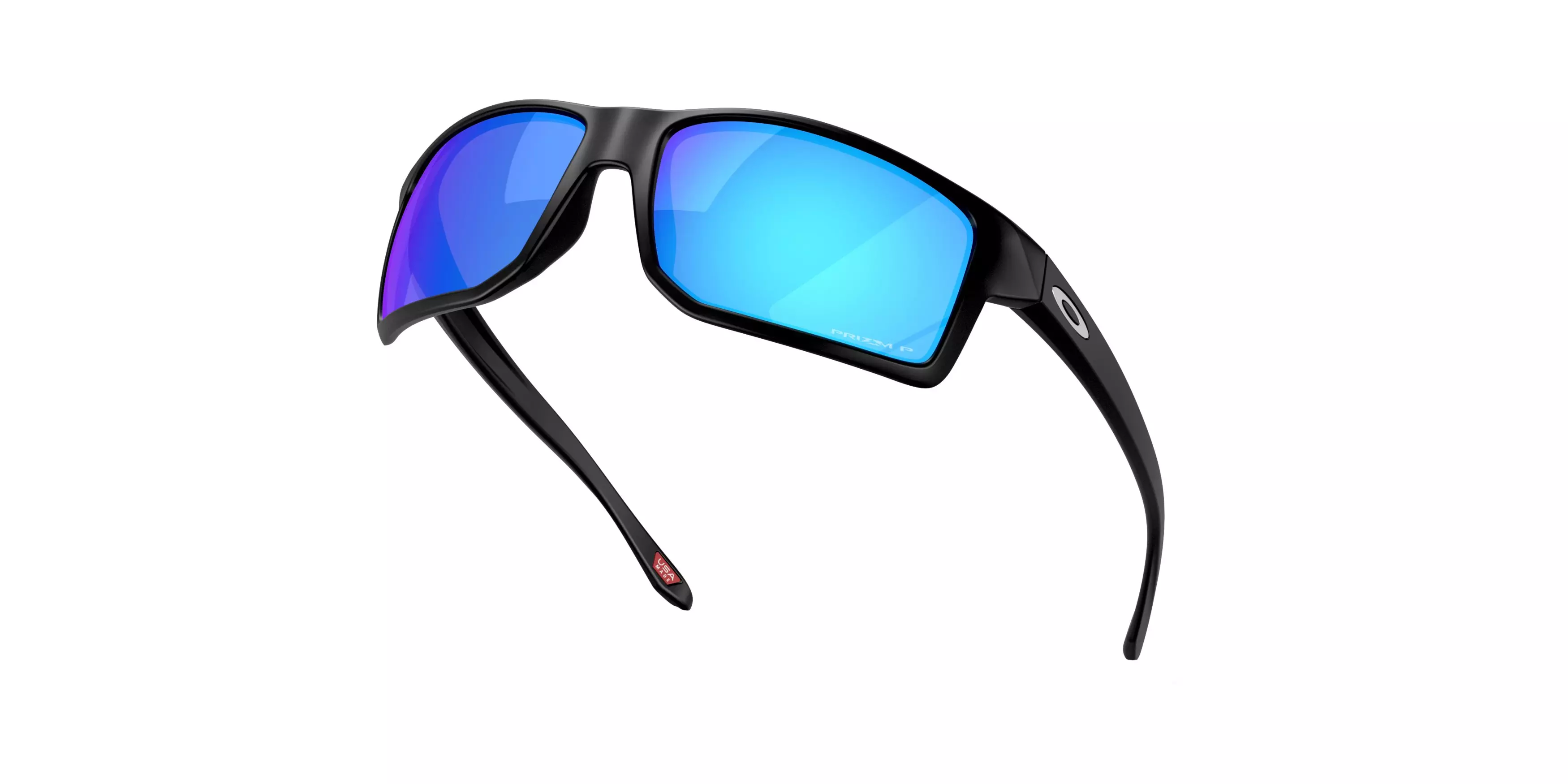 Oakley Gibston XL Prizm Sapphire Sunglasses - Matte Black - BLACK/BLUE