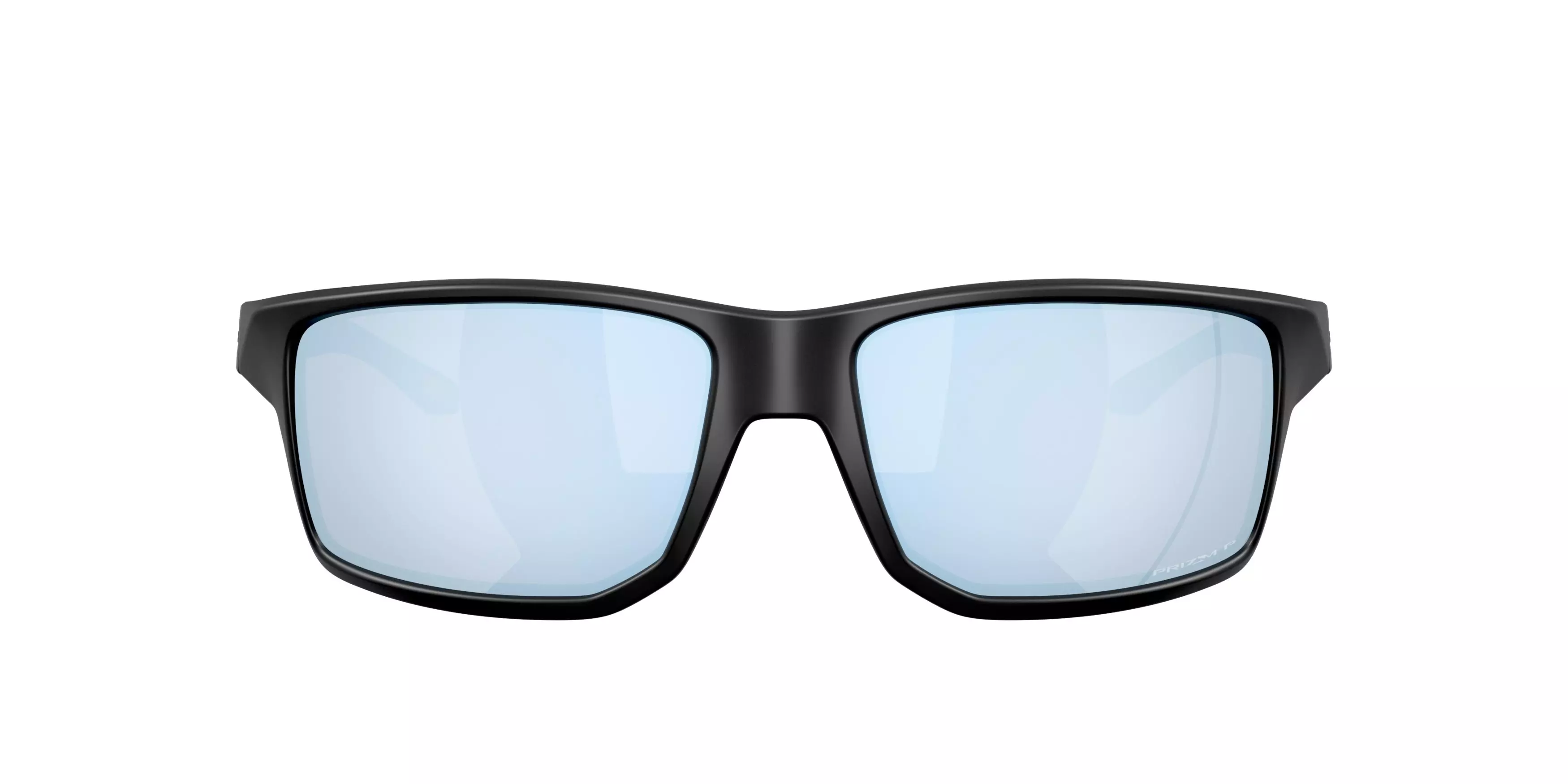 Oakley Gibston XL Prizm Deep Water Polar Sunglasses - Matte Black - BLACK/BLUE