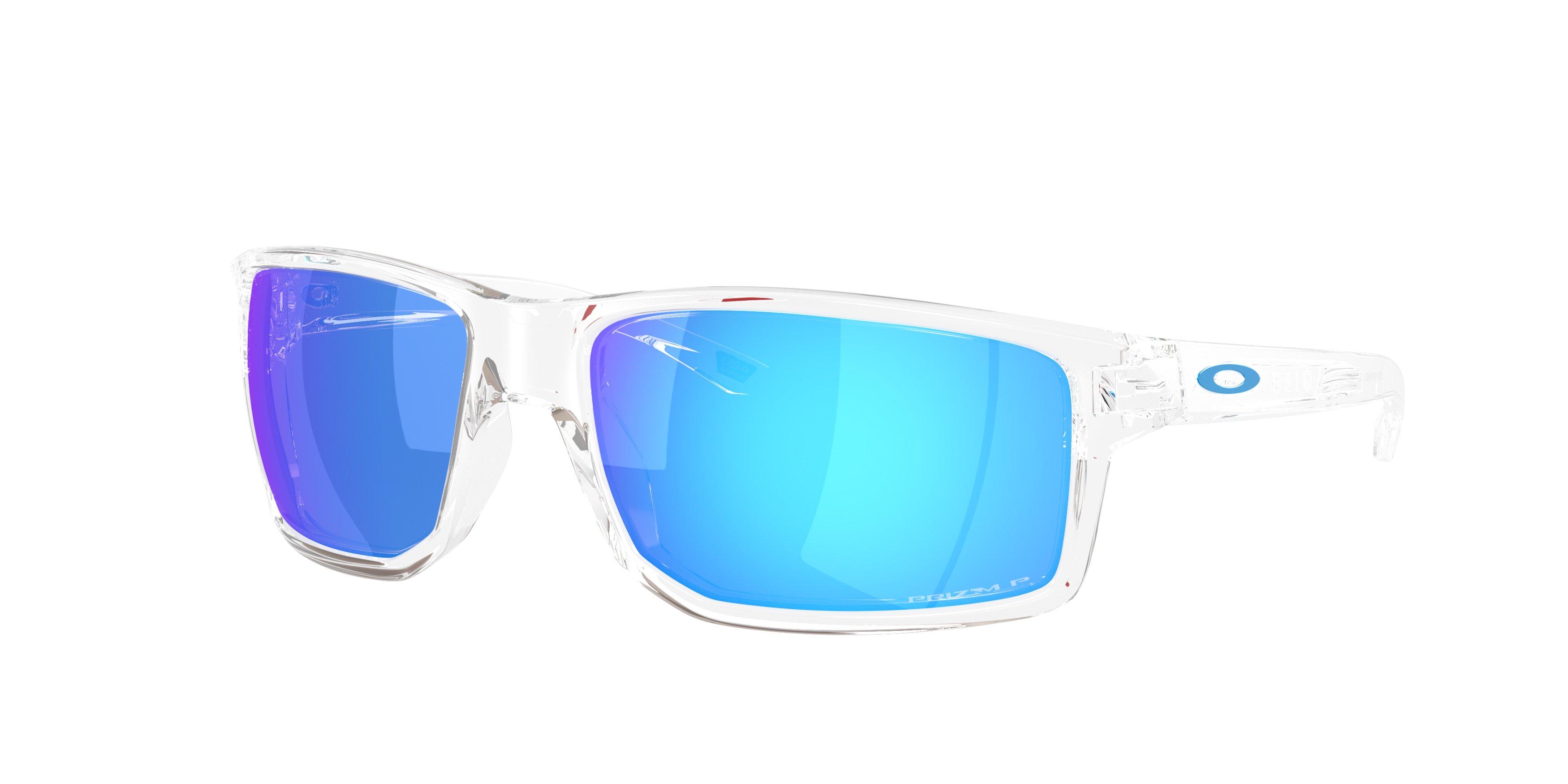 Oakley Gibston XL Prizm Sapphire Polar Sunglasses - Clear - CLEAR/BLUE Thumbnail View 1