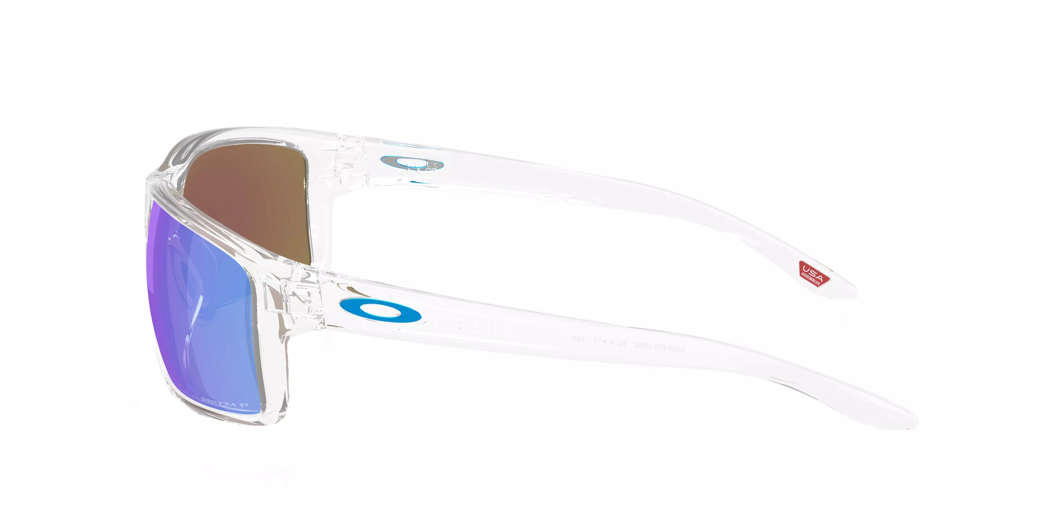 Oakley Gibston XL Prizm Sapphire Polar Sunglasses - Clear - CLEAR/BLUE