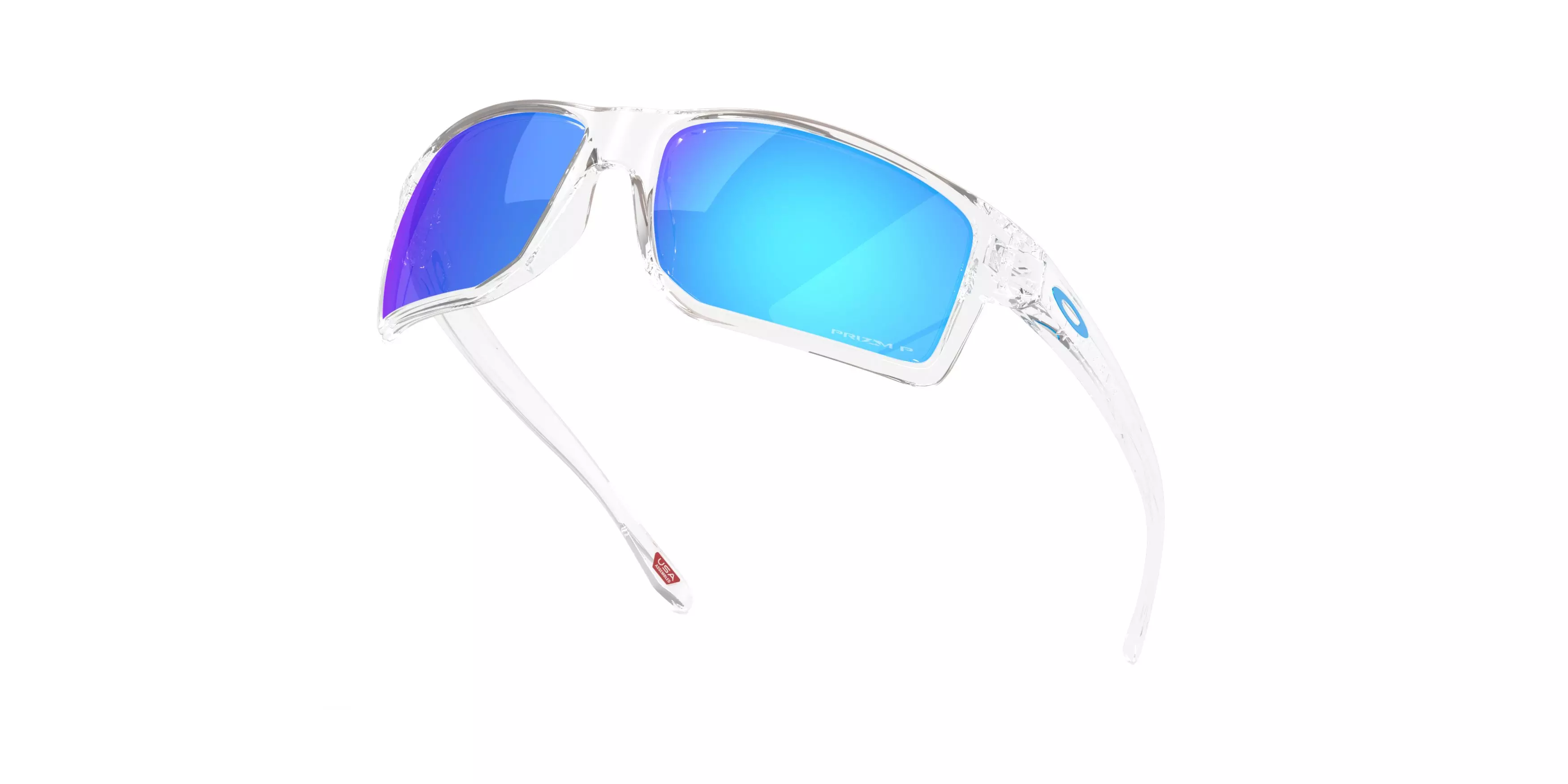 Oakley Gibston XL Prizm Sapphire Polar Sunglasses - Clear - CLEAR/BLUE