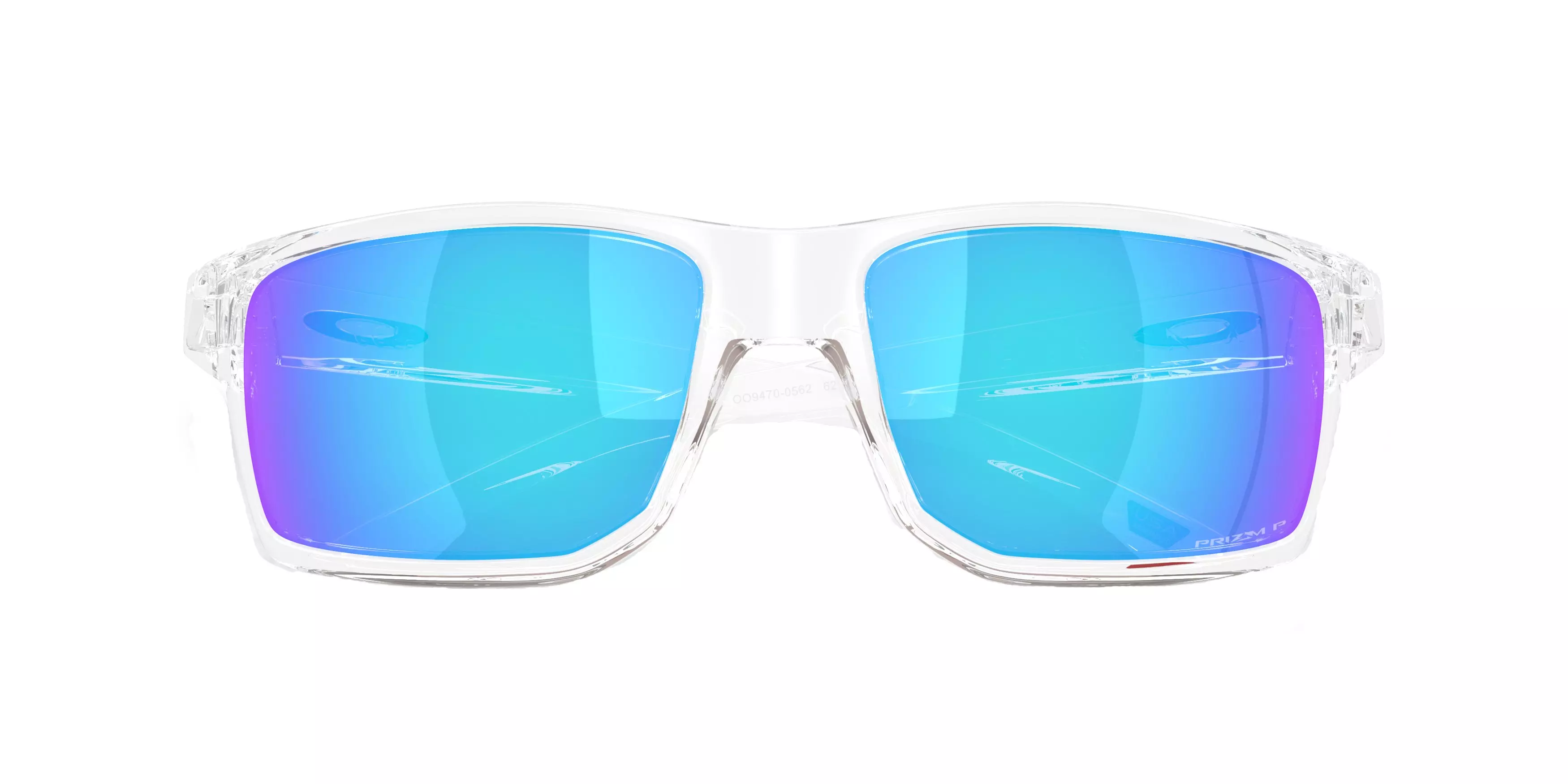 Oakley Gibston XL Prizm Sapphire Polar Sunglasses - Clear - CLEAR/BLUE