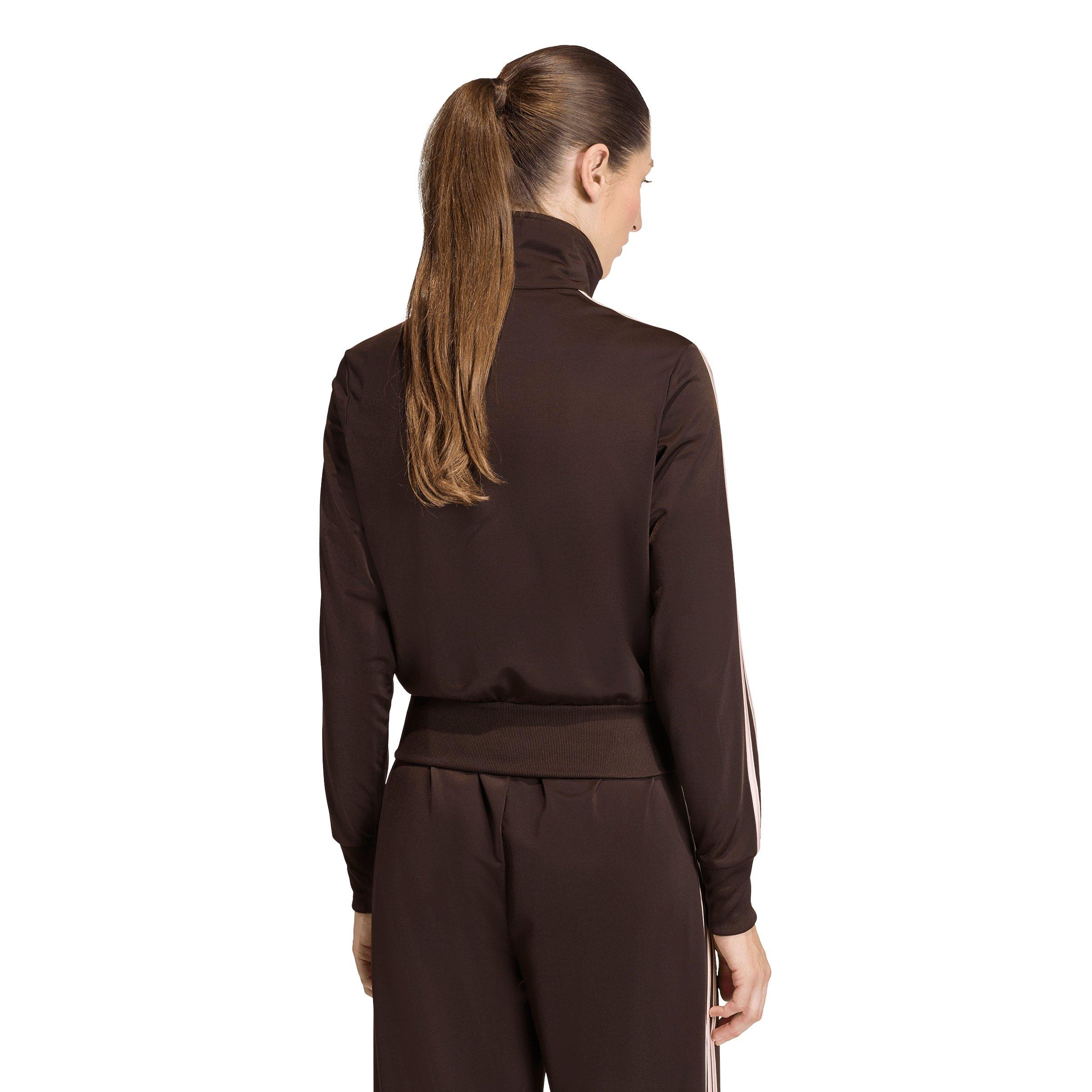 adidas Originals Women's Firebird Classic Track Jacket - Brown - BROWN Thumbnail View 2