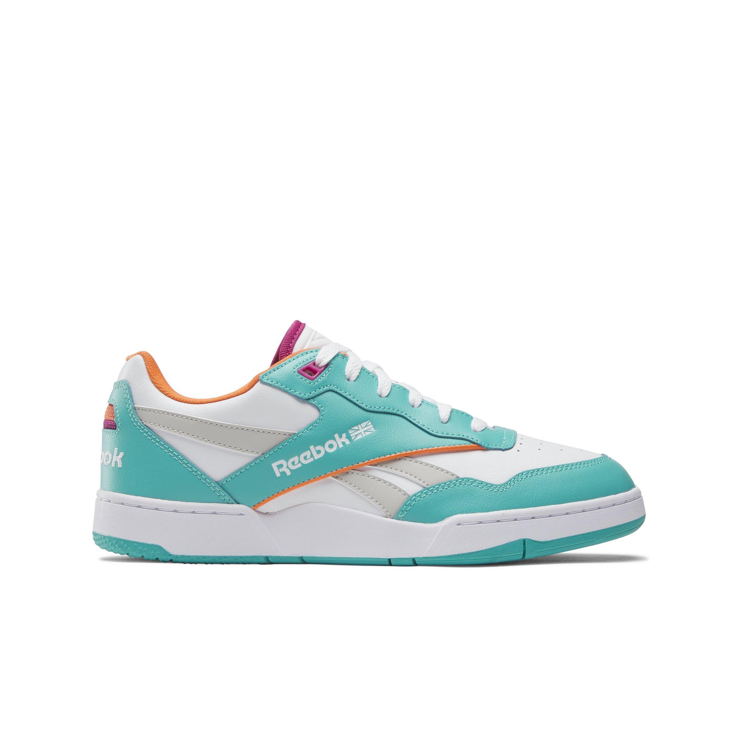 Reebok BB 4000 II "White/Teal" Unisex Shoe - WHITE/TEAL Thumbnail View 1