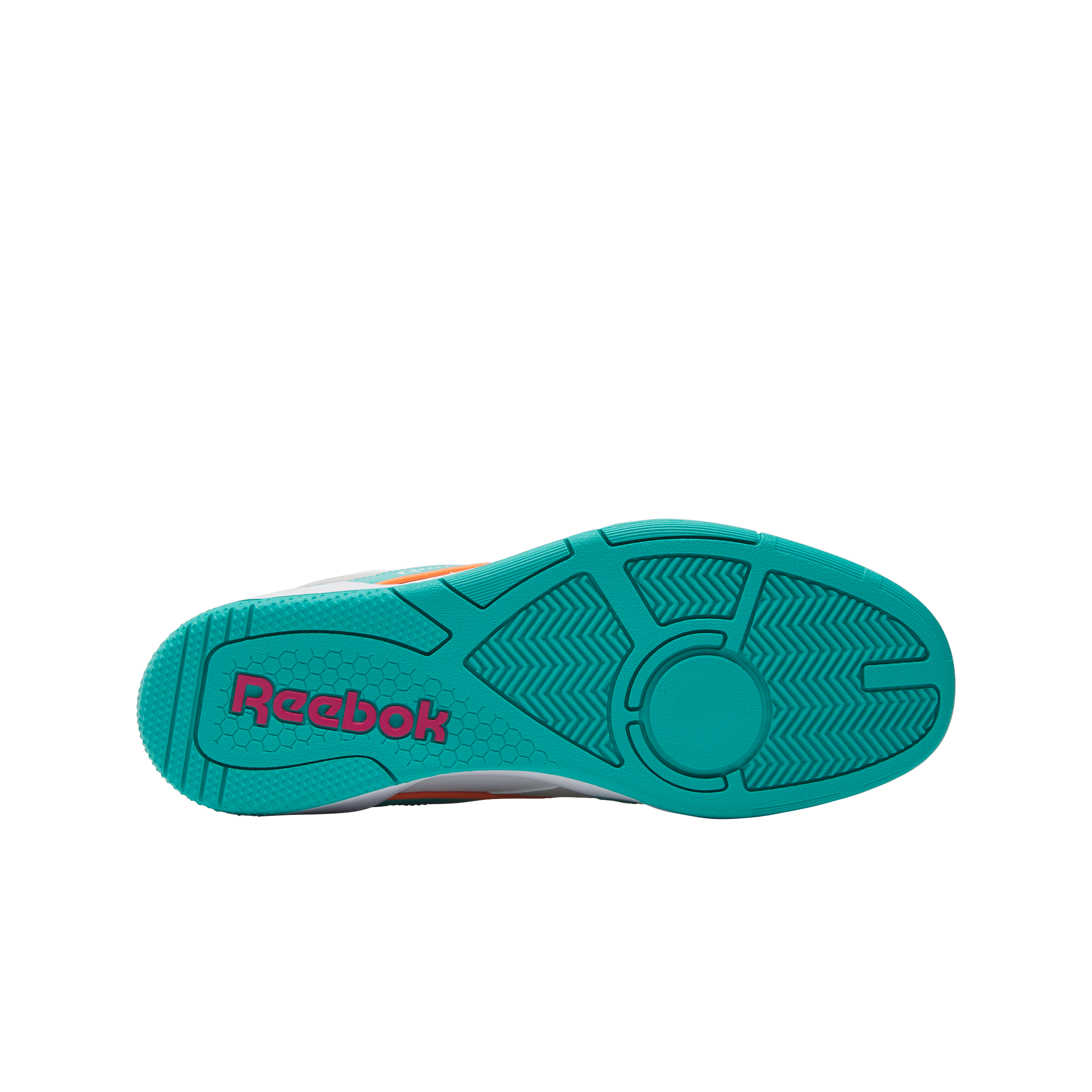 Reebok BB 4000 II "White/Teal" Unisex Shoe - WHITE/TEAL Thumbnail View 5