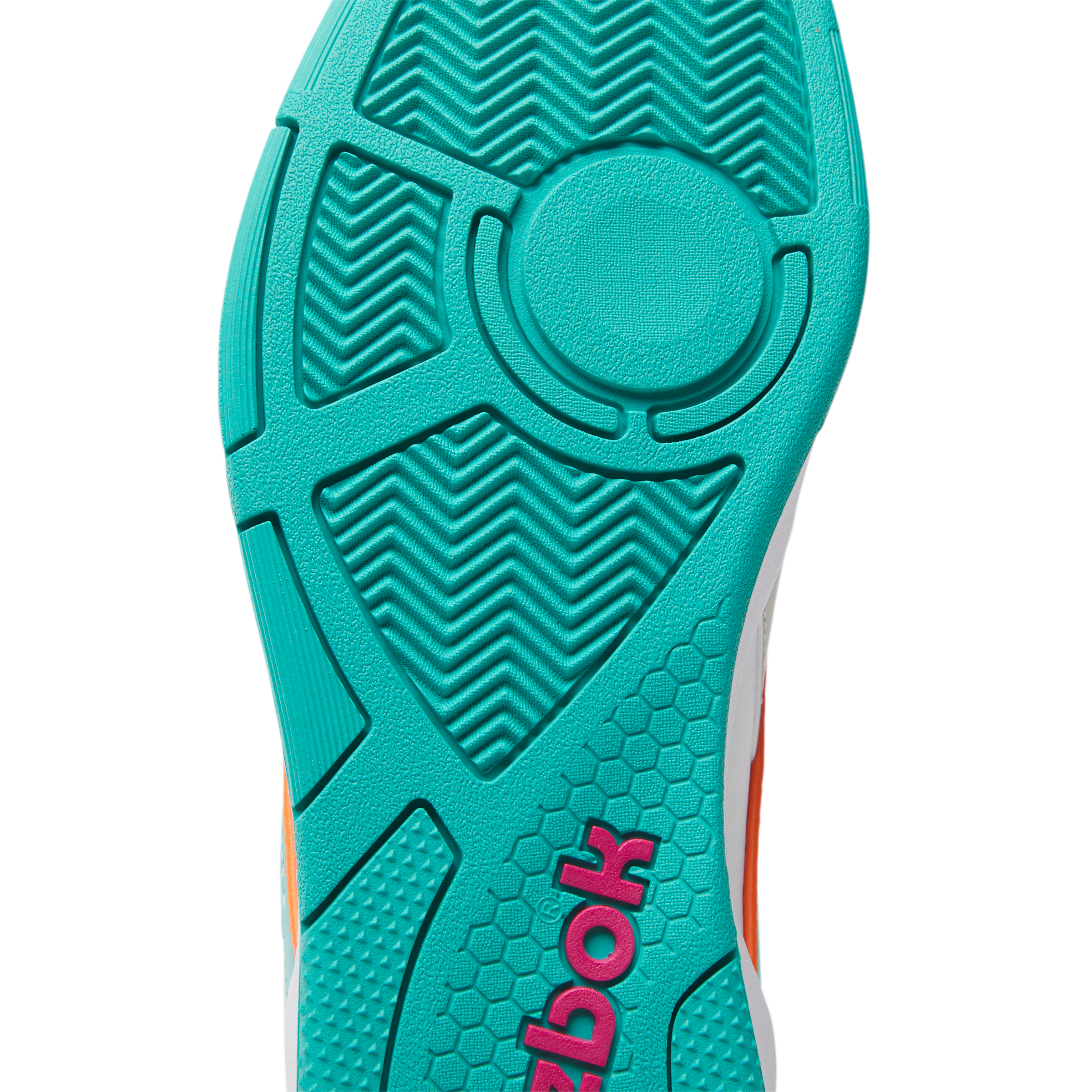 Reebok BB 4000 II "White/Teal" Unisex Shoe - WHITE/TEAL Thumbnail View 7