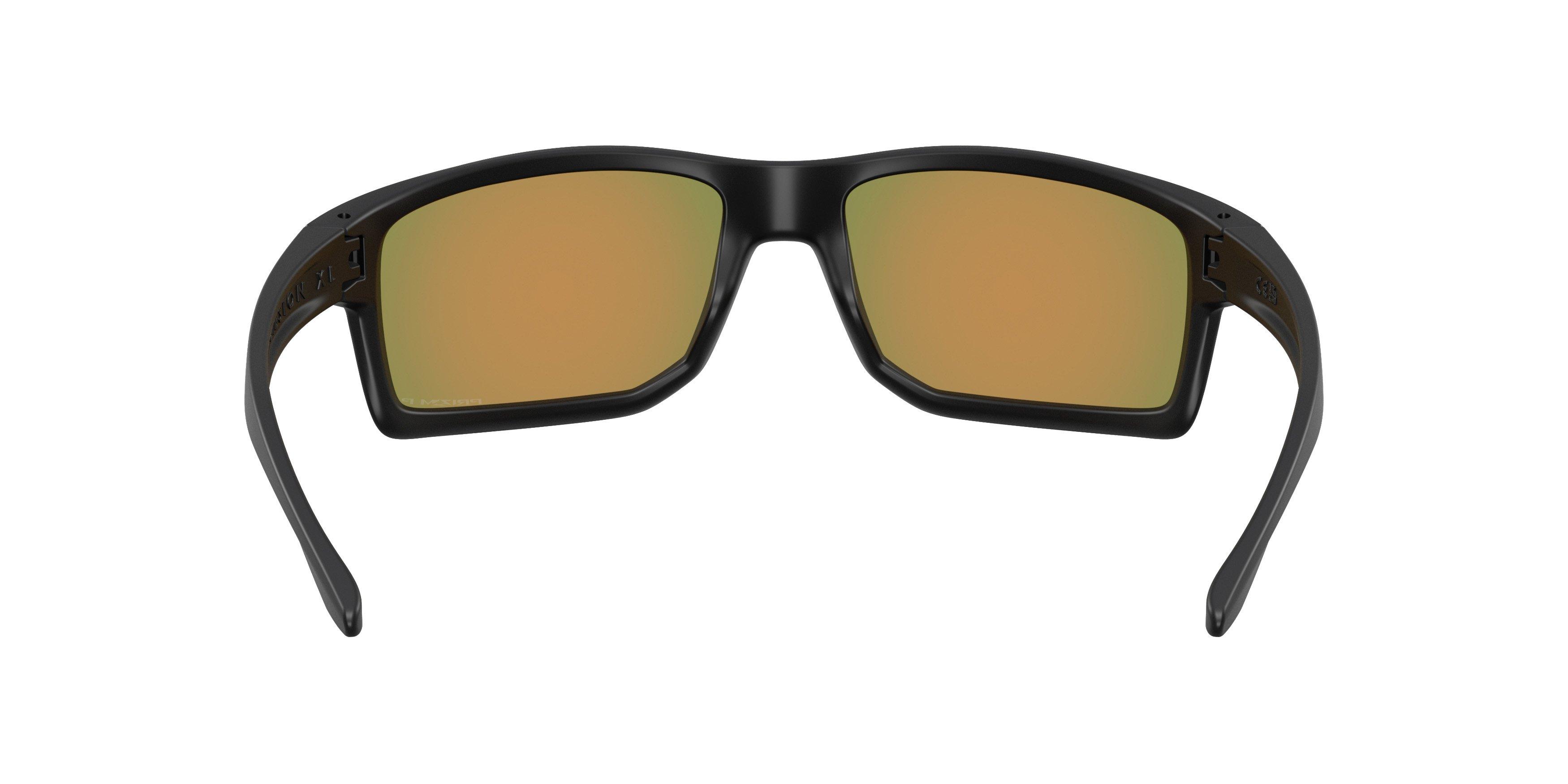 Oakley Gibston XL Prizm Ruby Polar Sunglasses - Matte Black - BLACK/RED Thumbnail View 3