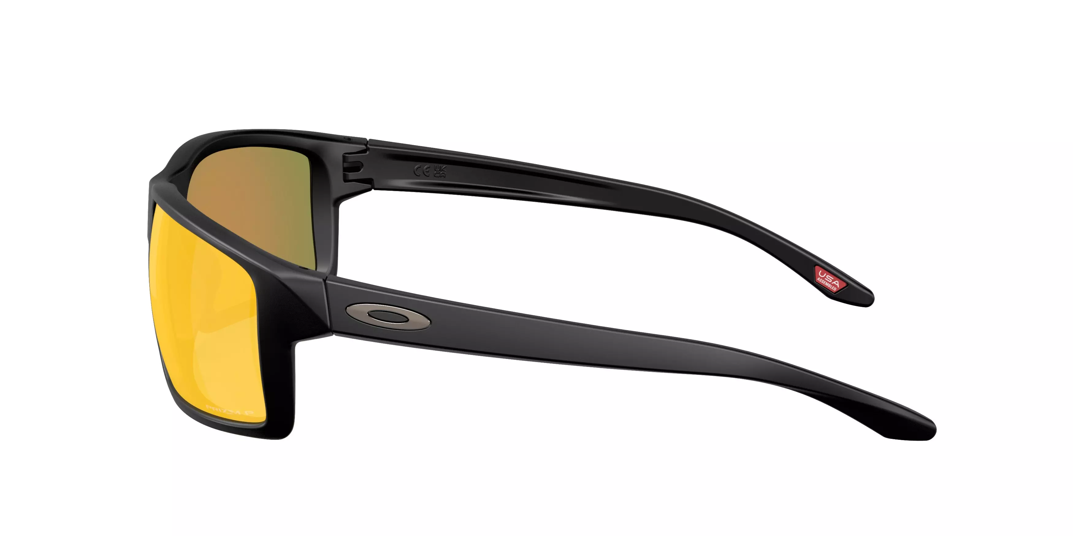 Oakley Gibston XL Prizm Ruby Polar Sunglasses - Matte Black - BLACK/RED