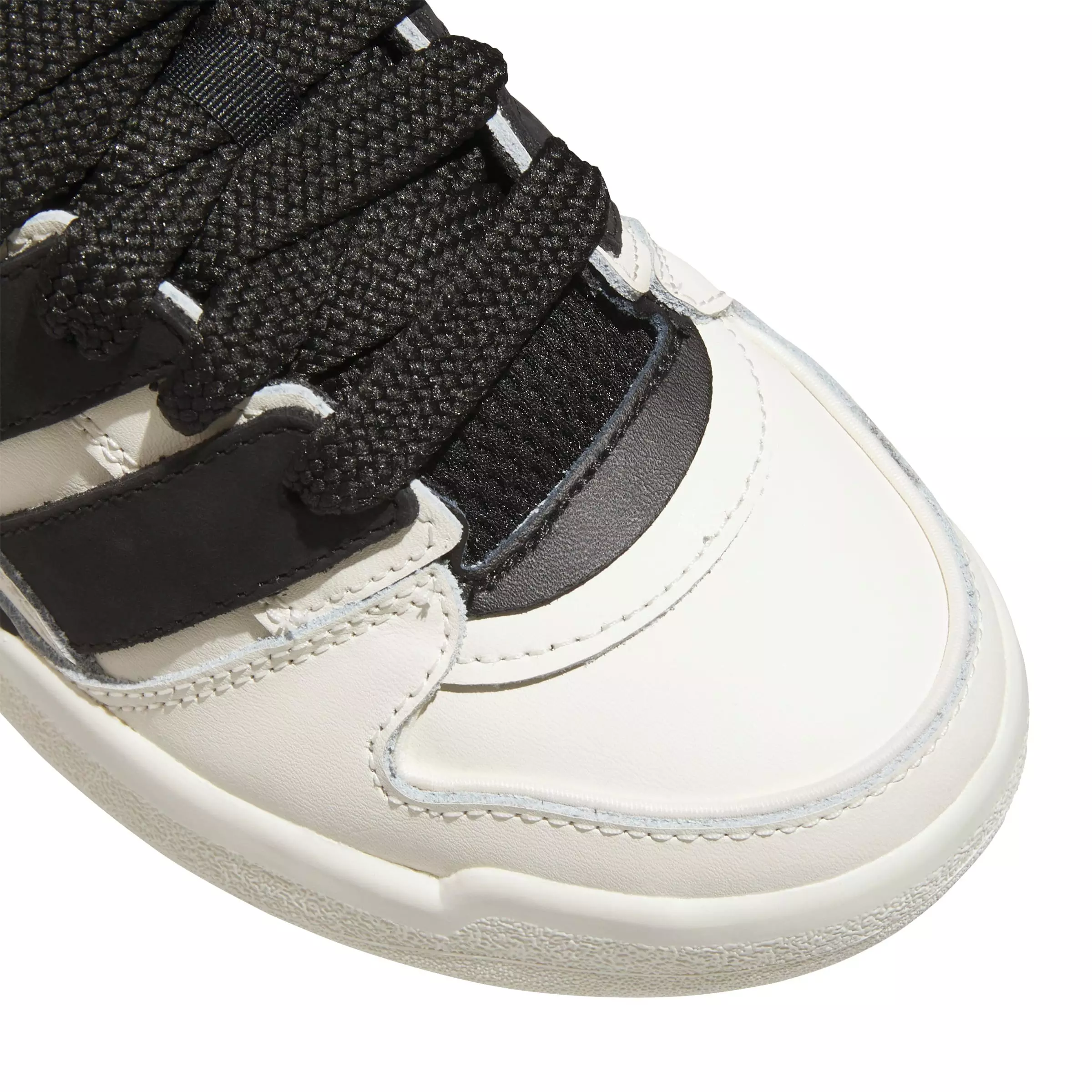 adidas Forum2000 "Off White/Core Black/Grey Six" Grade School Boys' Shoe - OFF WHITE/BLACK/GREY