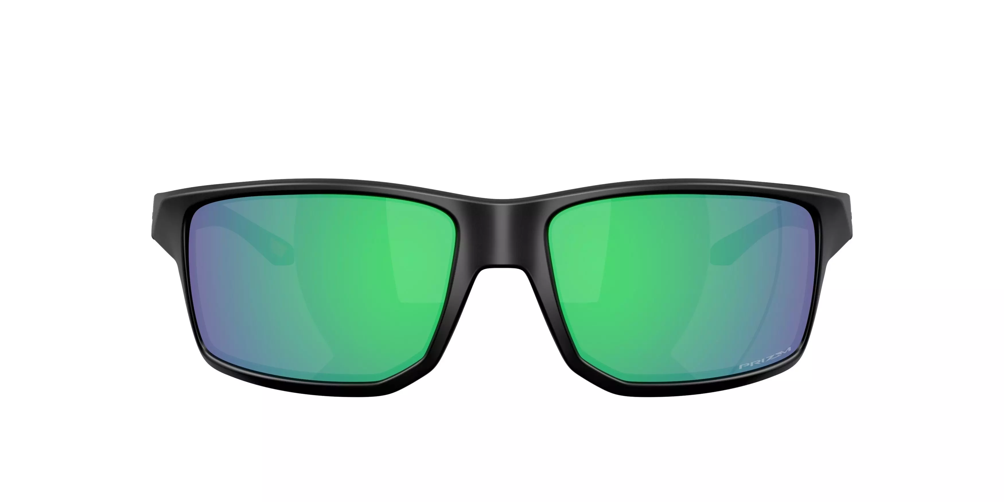 Oakley Gibston XL Prizm Jade Sunglasses - Matte Black - BLACK/GREEN