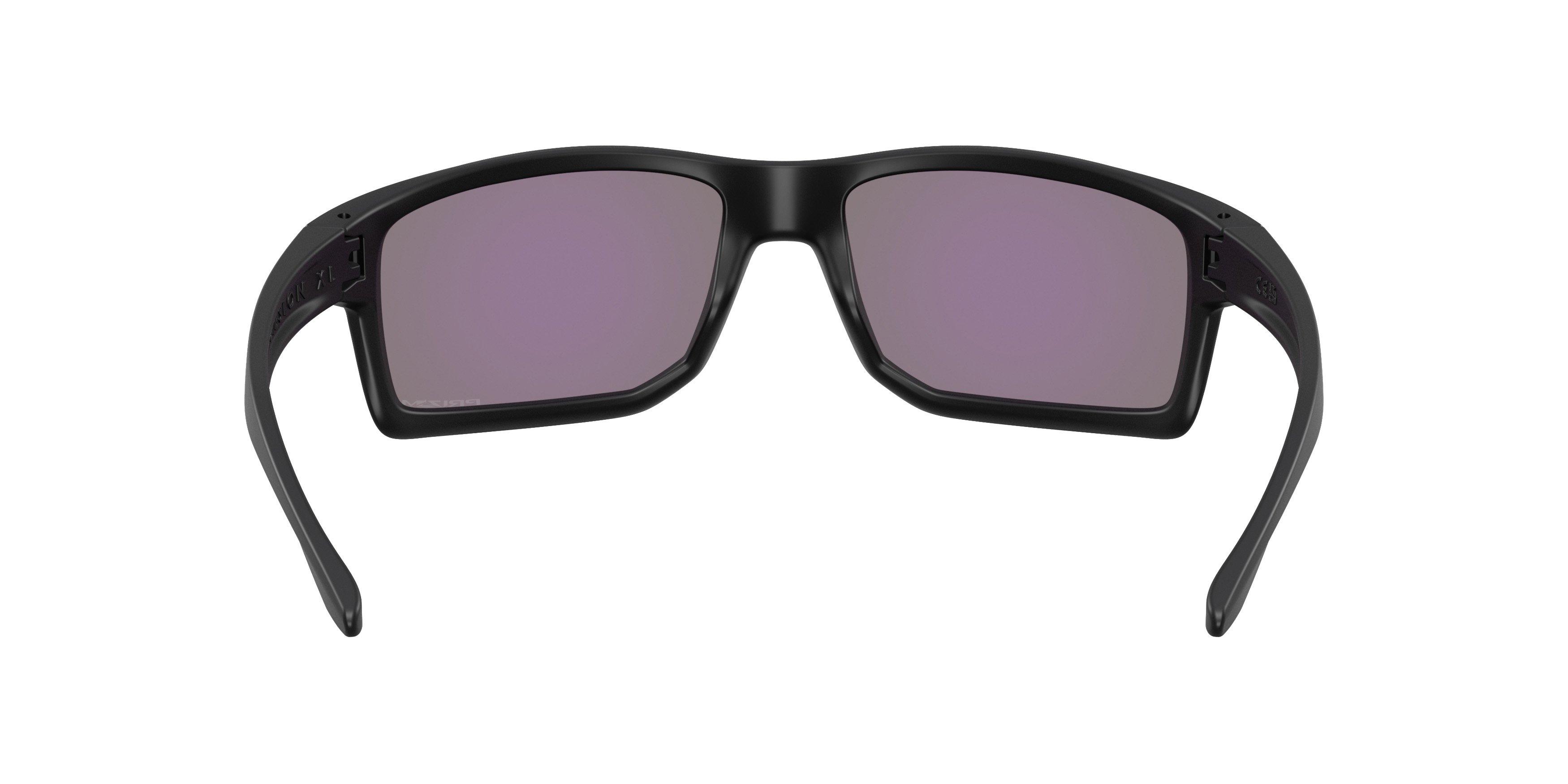 Oakley Gibston XL Prizm Jade Sunglasses - Matte Black - BLACK/GREEN Thumbnail View 3