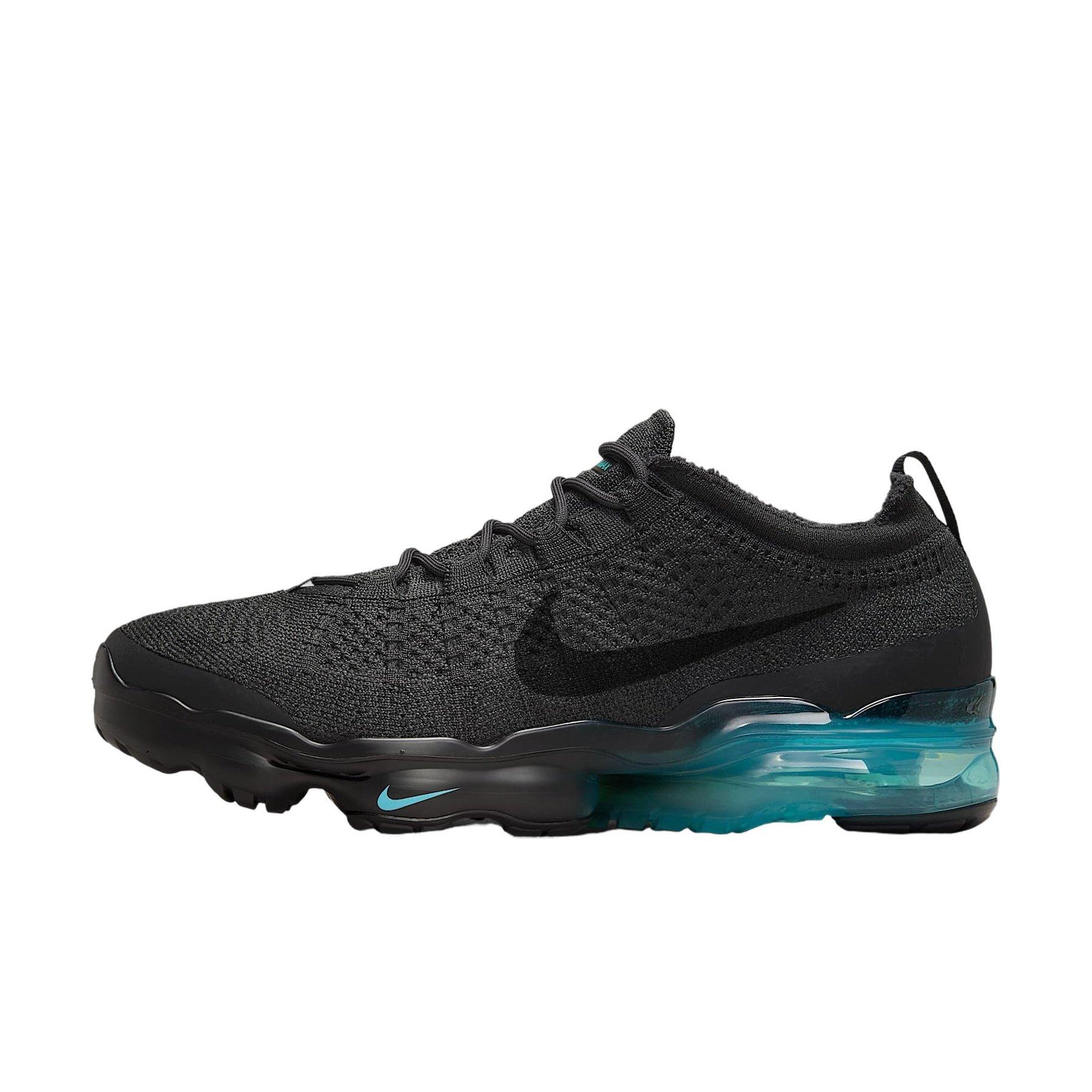 Nike Air VaporMax 2023 Flyknit "Dark Smoke Grey/Dusty Cactus/Volt/Black" Men's Shoe - DK SMOKE GREY/CACTUS/BLACK Thumbnail View 2