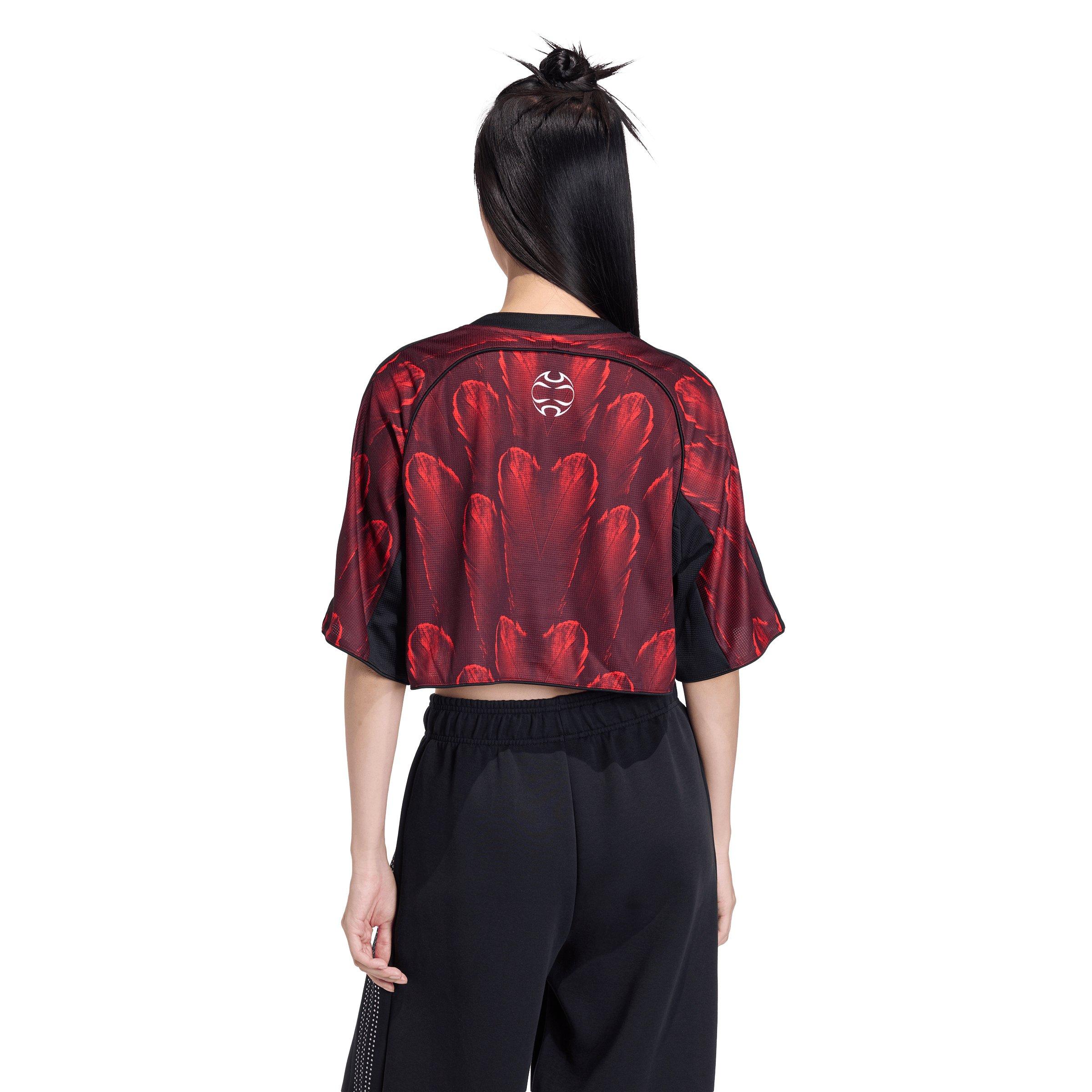 adidas Originals Women's F50 AOP Jersey - Red - RED Thumbnail View 2