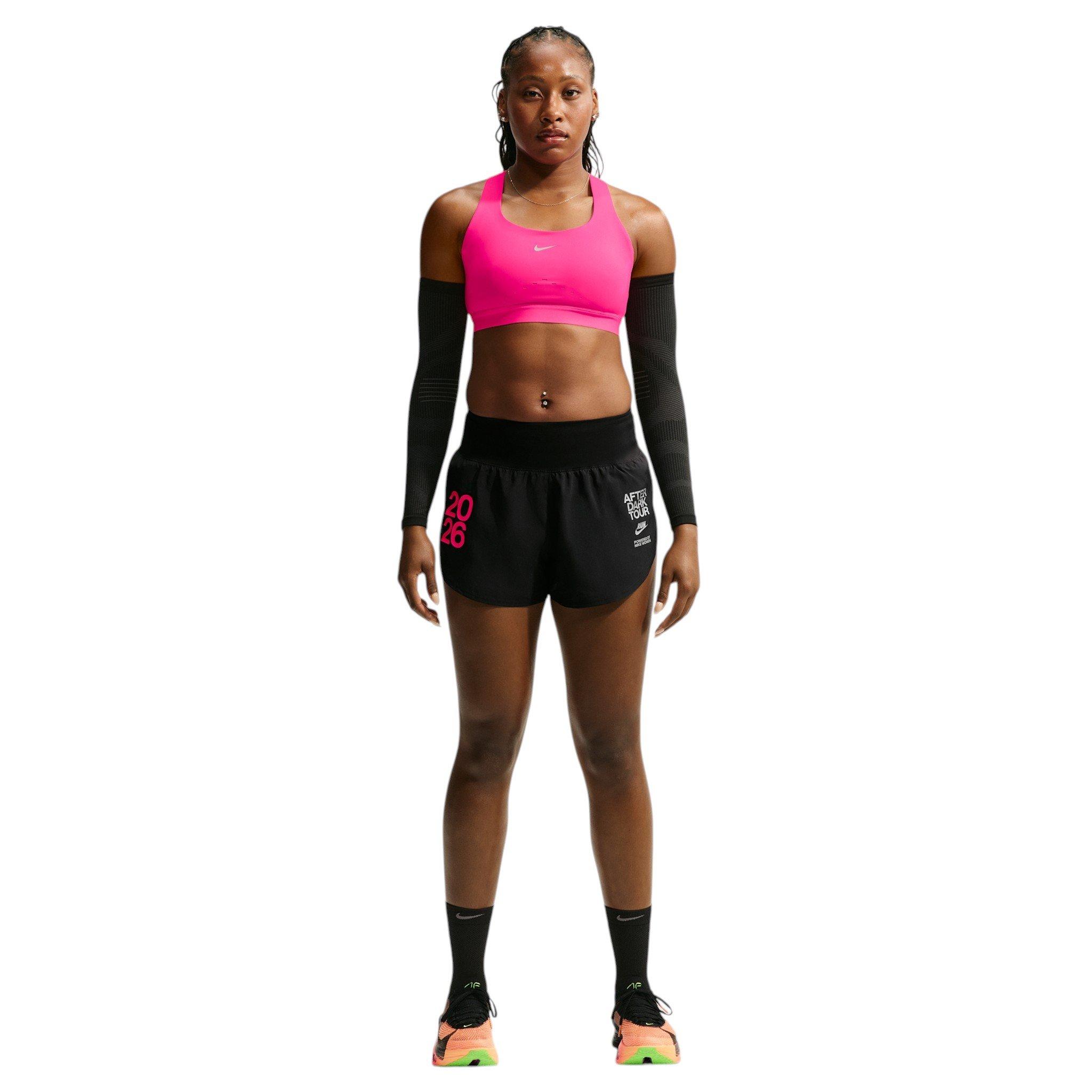 Nike Women's Swift High-Support Lightly Lined Sports Bra - Pink - PINK