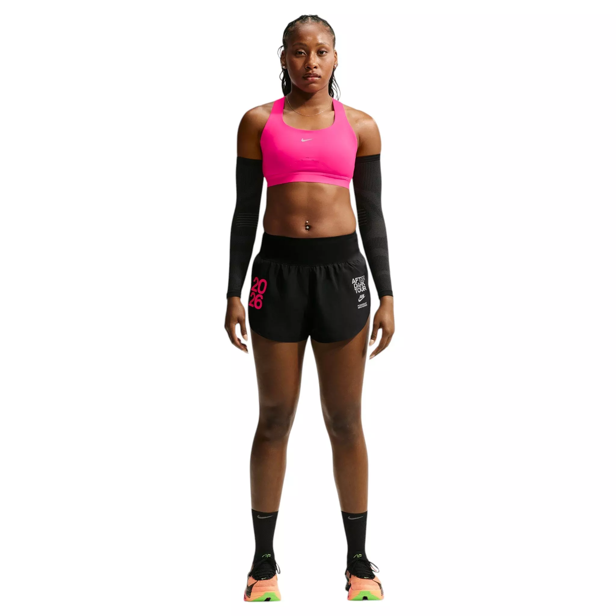 Nike Women's Swift High-Support Lightly Lined Sports Bra - Pink - PINK