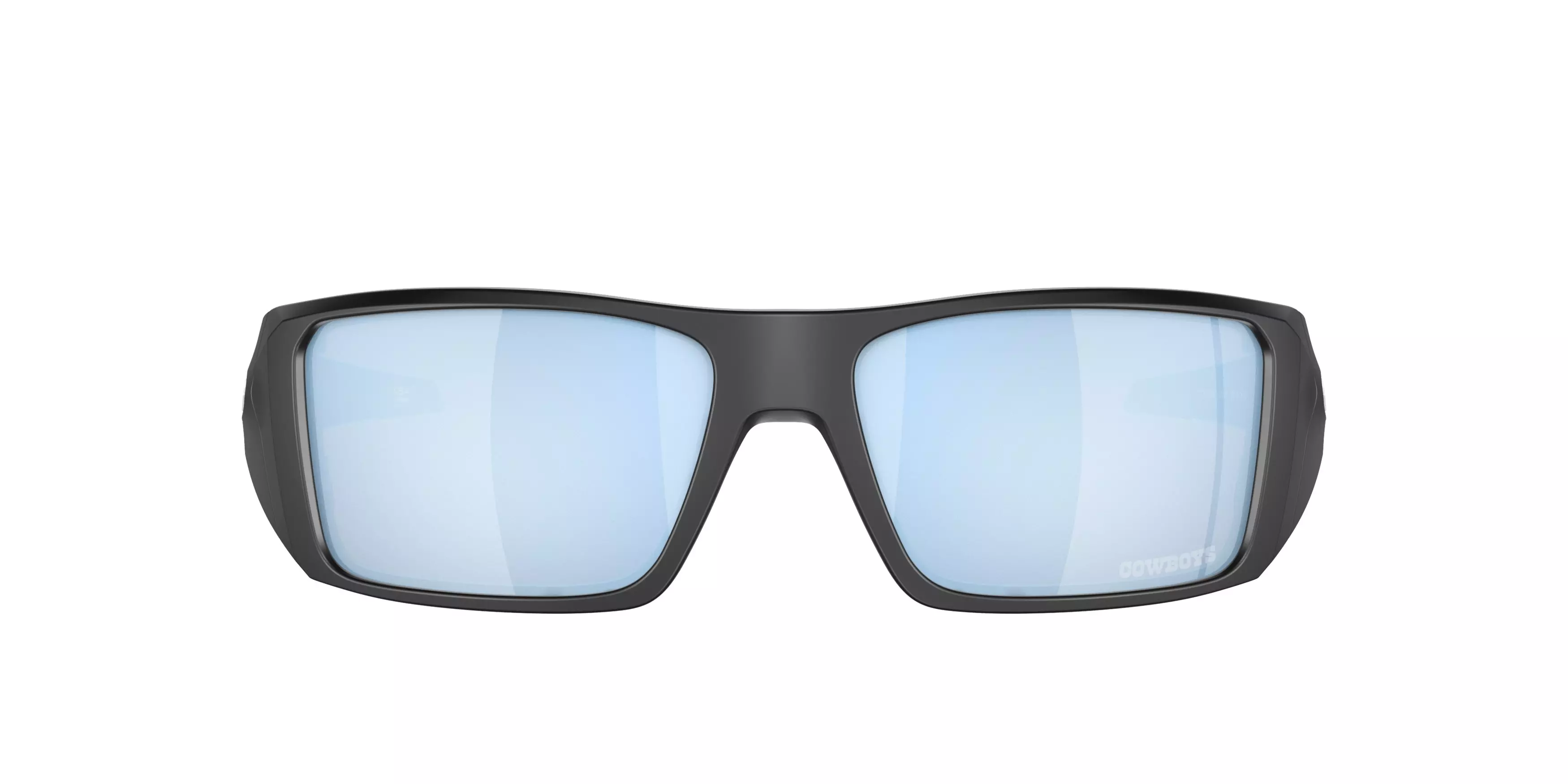 Oakley Heliostat Prizm Deep Water Polarized Sunglasses - Matte Black - BLACK/BLUE