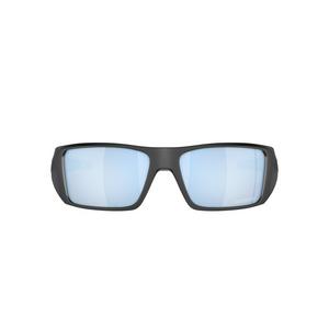 Oakley Heliostat Prizm Deep Water Polarized Sunglasses - Matte Black