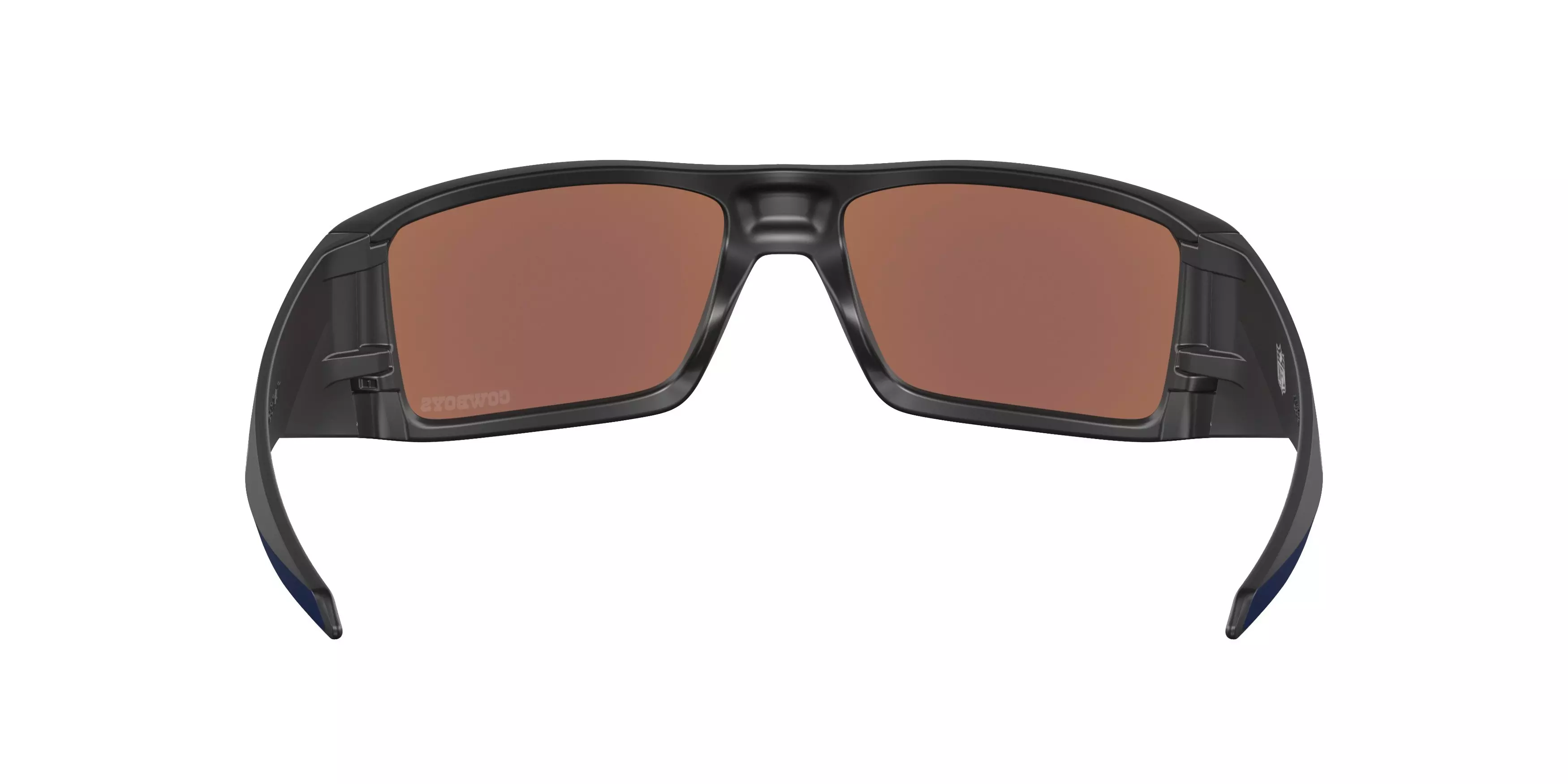 Oakley Heliostat Prizm Deep Water Polarized Sunglasses - Matte Black - BLACK/BLUE