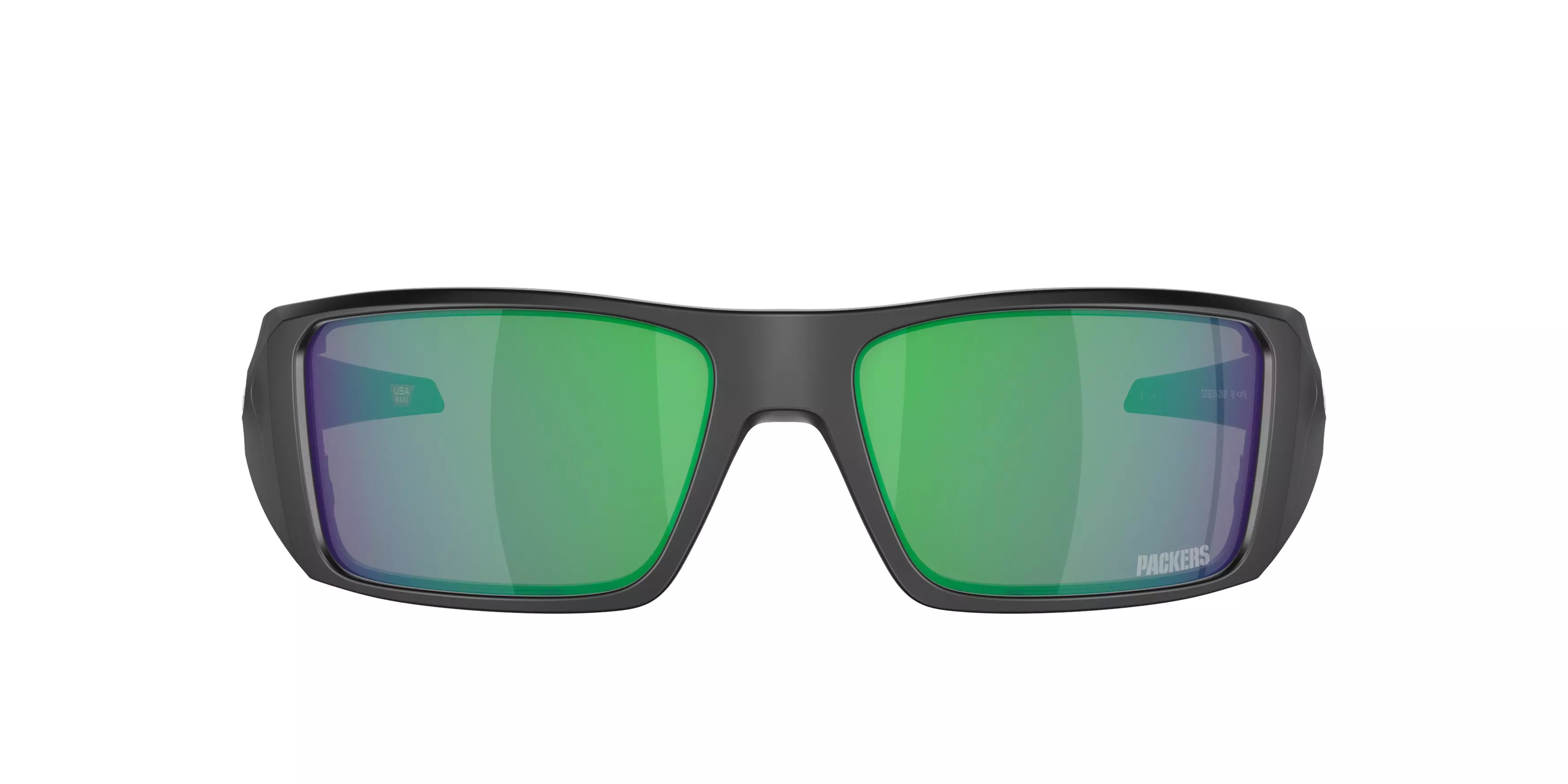 Oakley Heliostat Prizm Jade Sunglasses - Matte Black - BLACK/GREEN