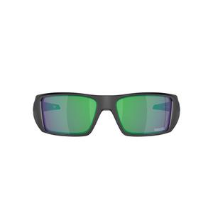 Oakley Heliostat Prizm Jade Sunglasses - Matte Black