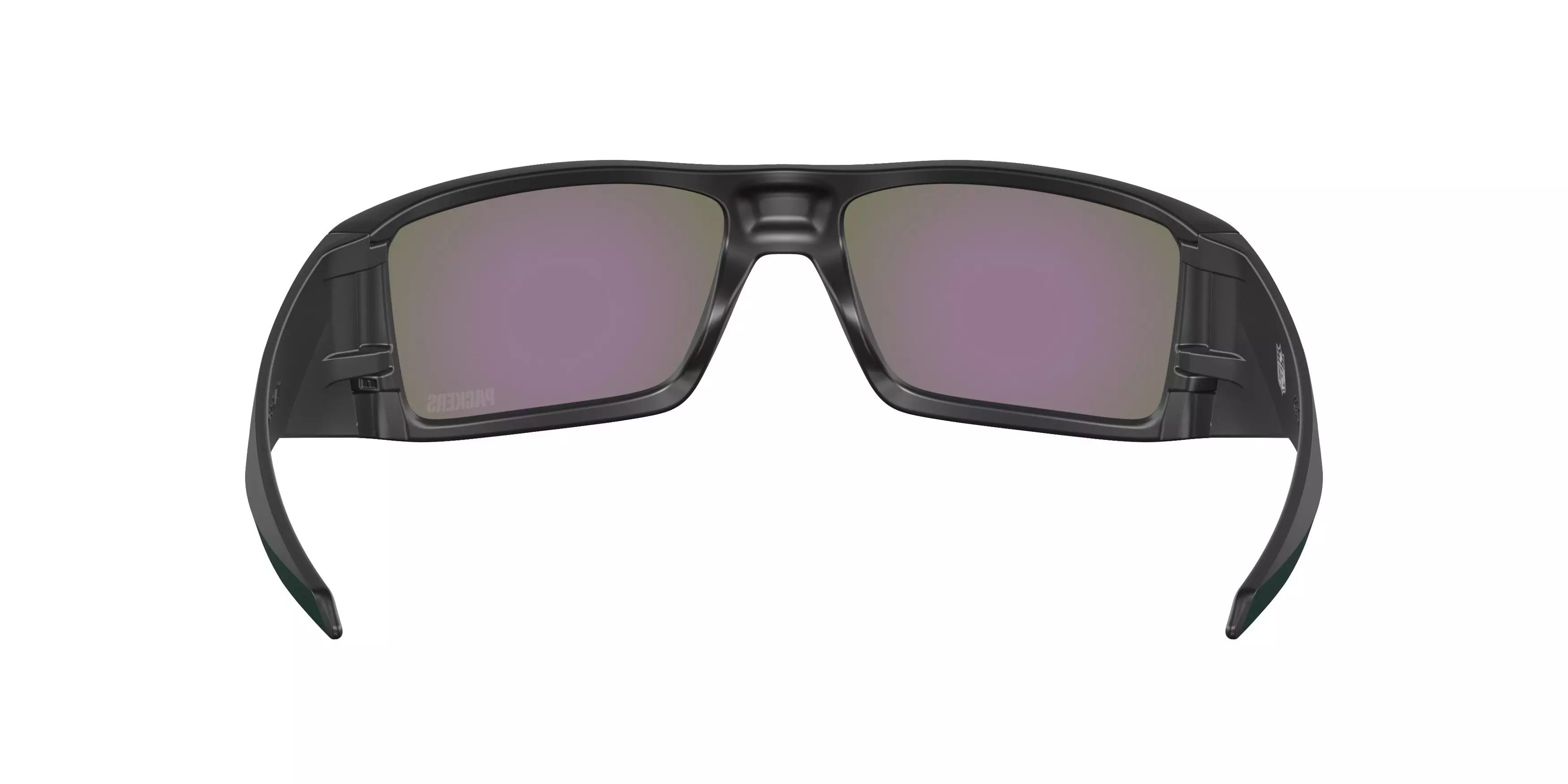 Oakley Heliostat Prizm Jade Sunglasses - Matte Black - BLACK/GREEN