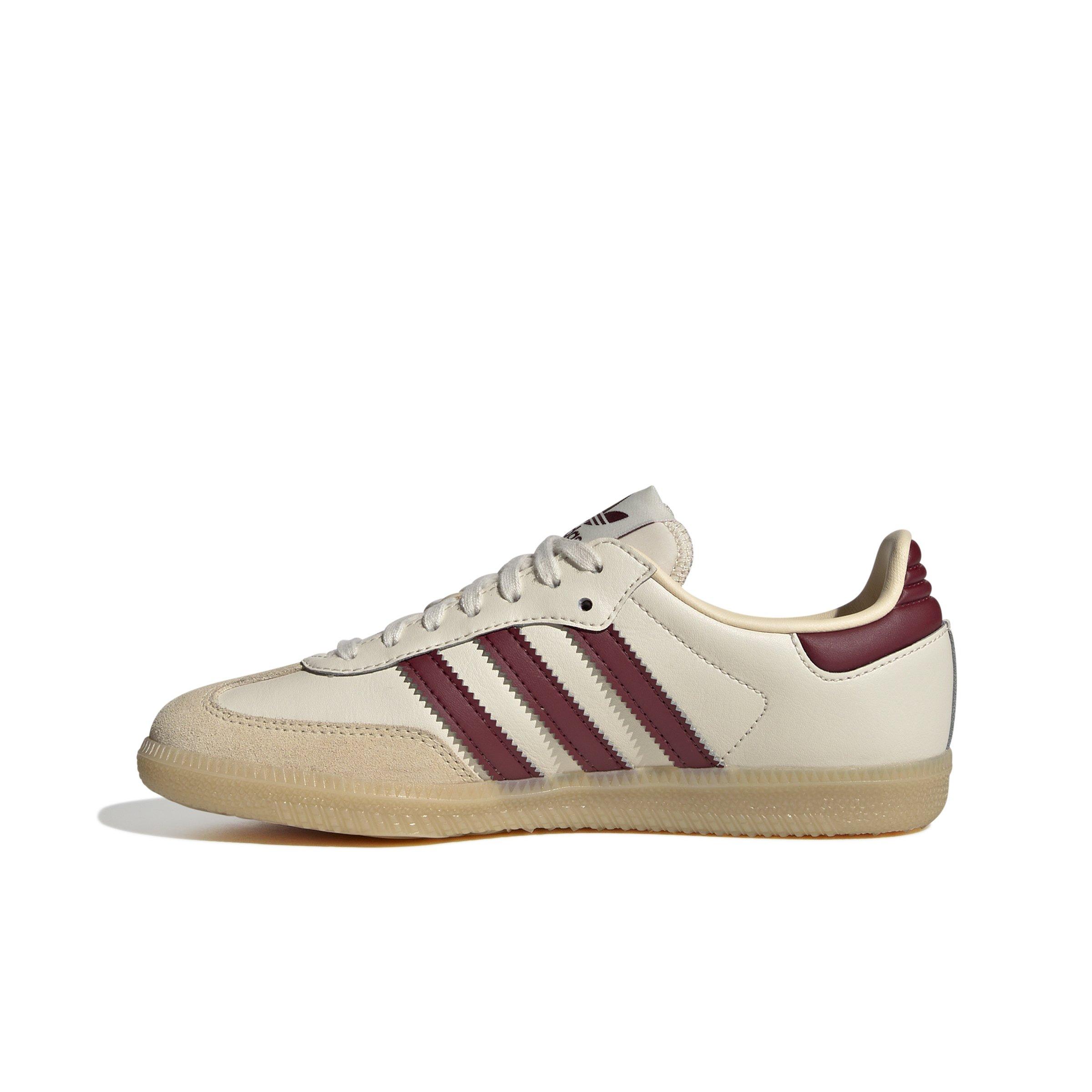 adidas Originals Samba OG "Wonder White/Shadow Red/Gum 3" Grade School Boys' Shoe - WHITE/RED/GUM Thumbnail View 2