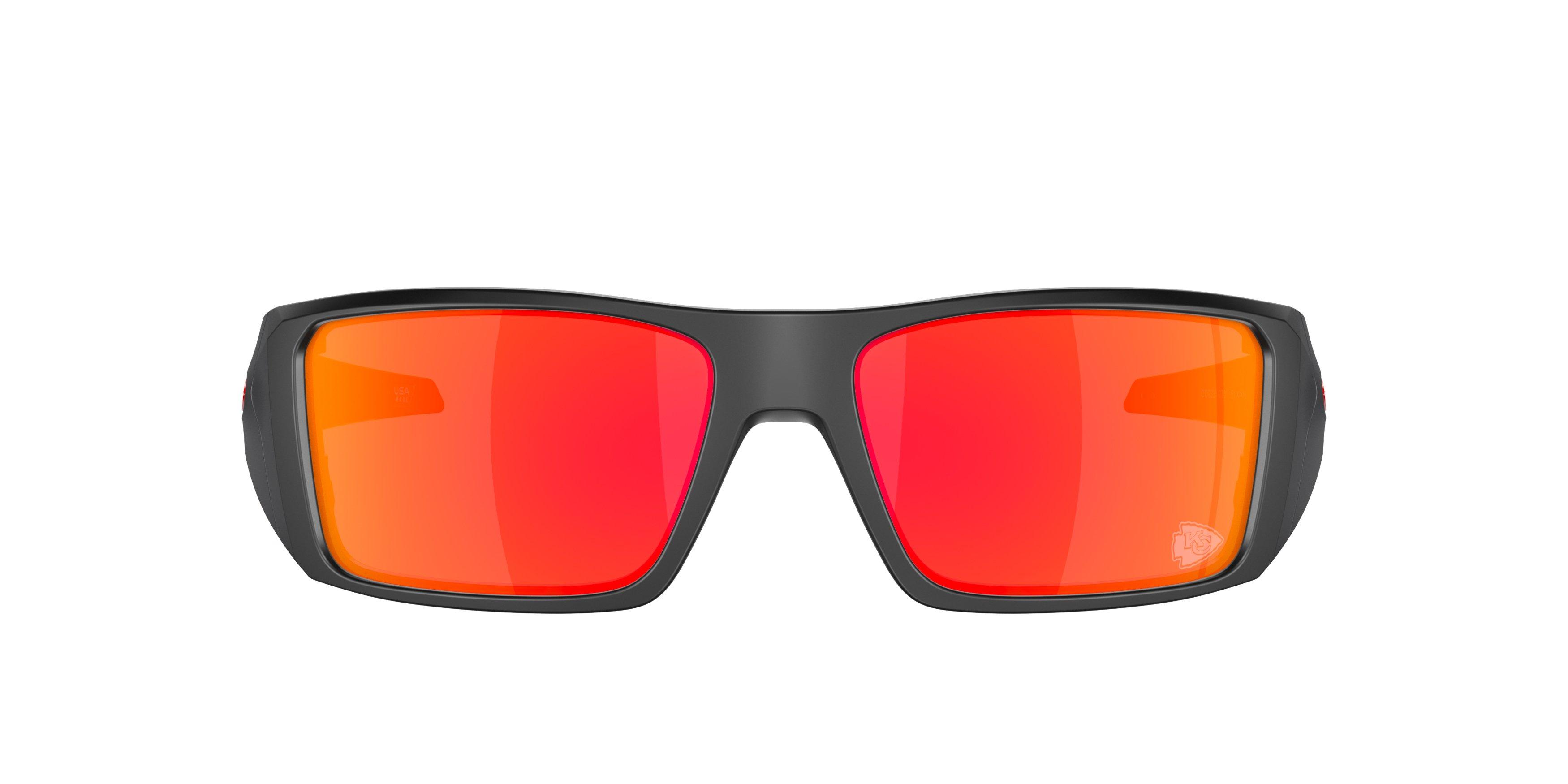 Oakley Heliostat Prizm Ruby Sunglasses - Matte Black - BLACK/RED Thumbnail View 2