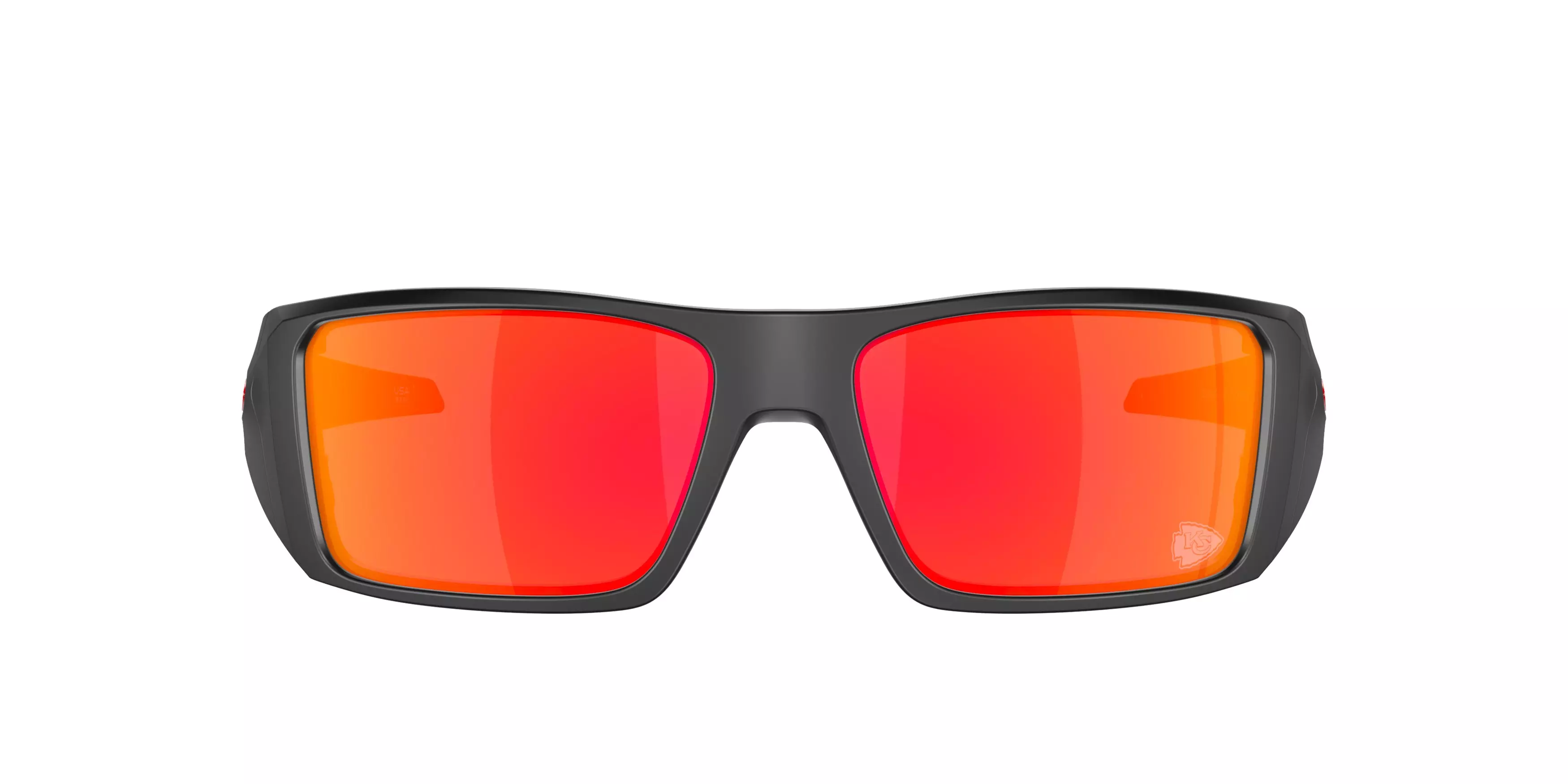 Oakley Heliostat Prizm Ruby Sunglasses - Matte Black - BLACK/RED