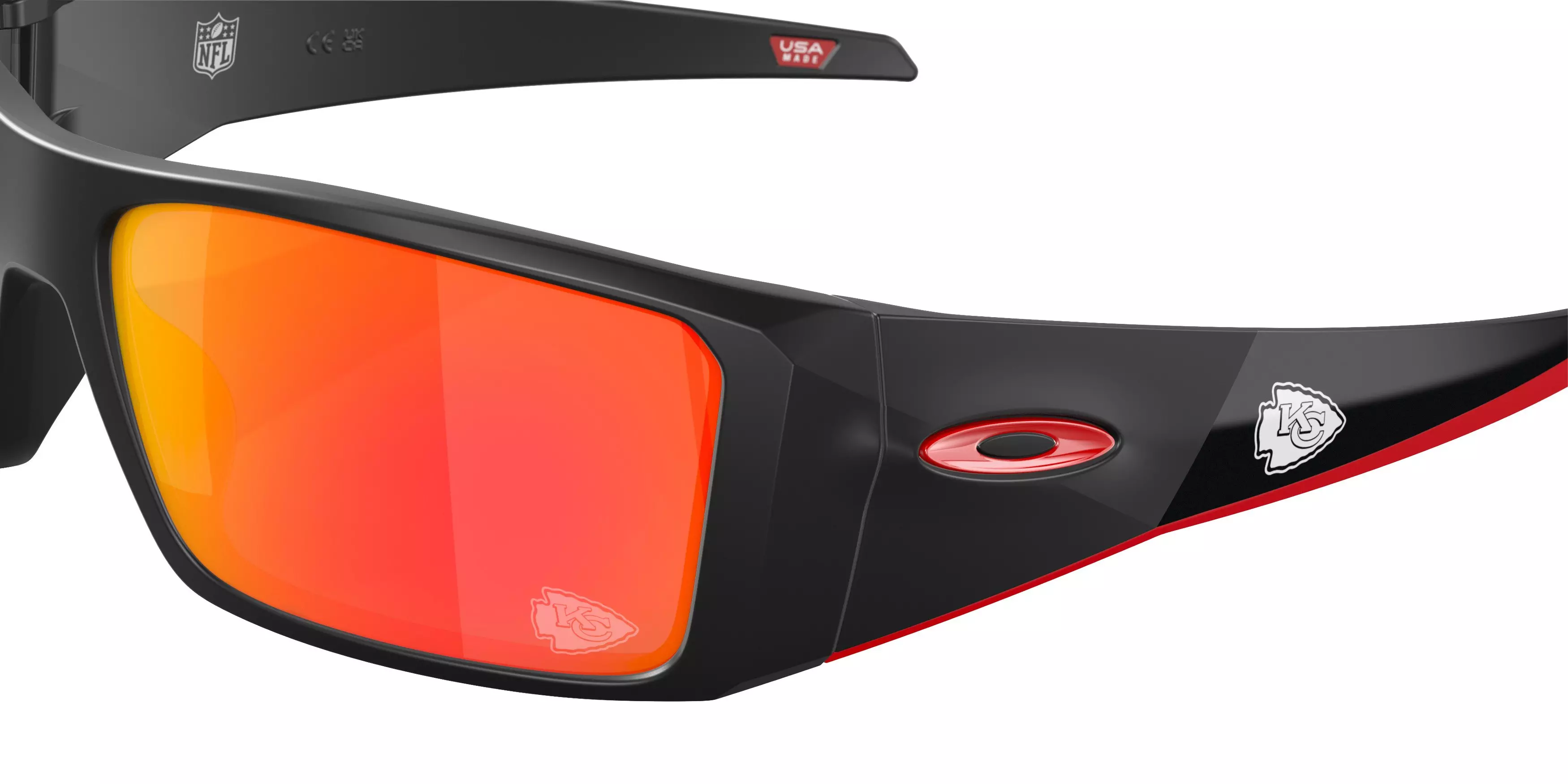 Oakley Heliostat Prizm Ruby Sunglasses - Matte Black - BLACK/RED