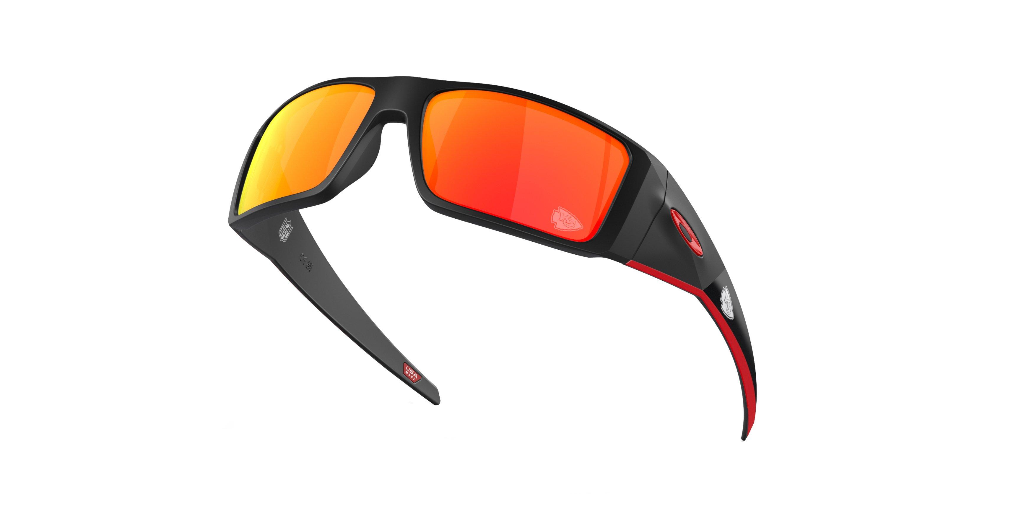 Oakley Heliostat Prizm Ruby Sunglasses - Matte Black - BLACK/RED Thumbnail View 7