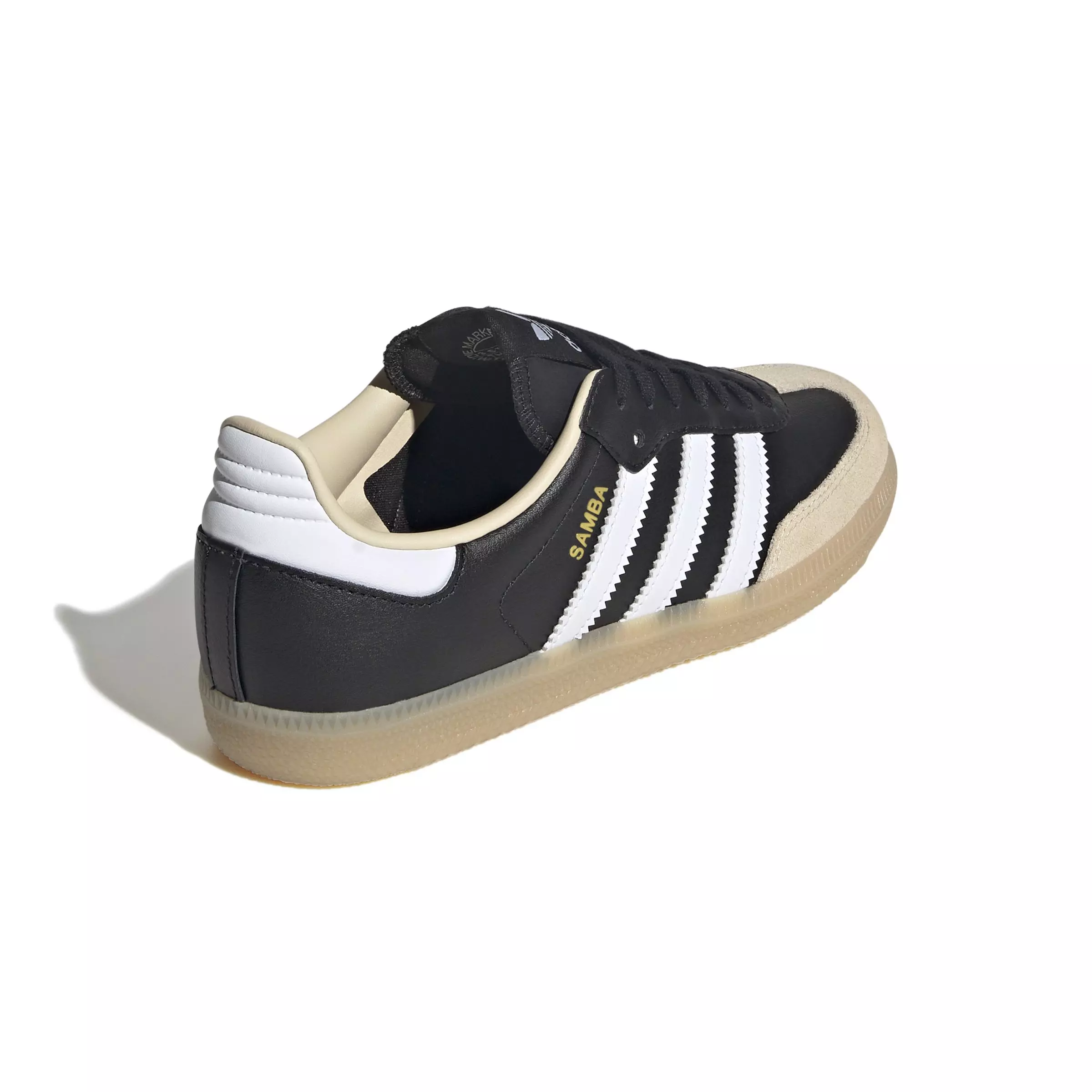 adidas Originals Samba OG "Core Black/Ftwr White/Gum 3" Grade School Boys' Shoe - BLACK/WHITE/GUM