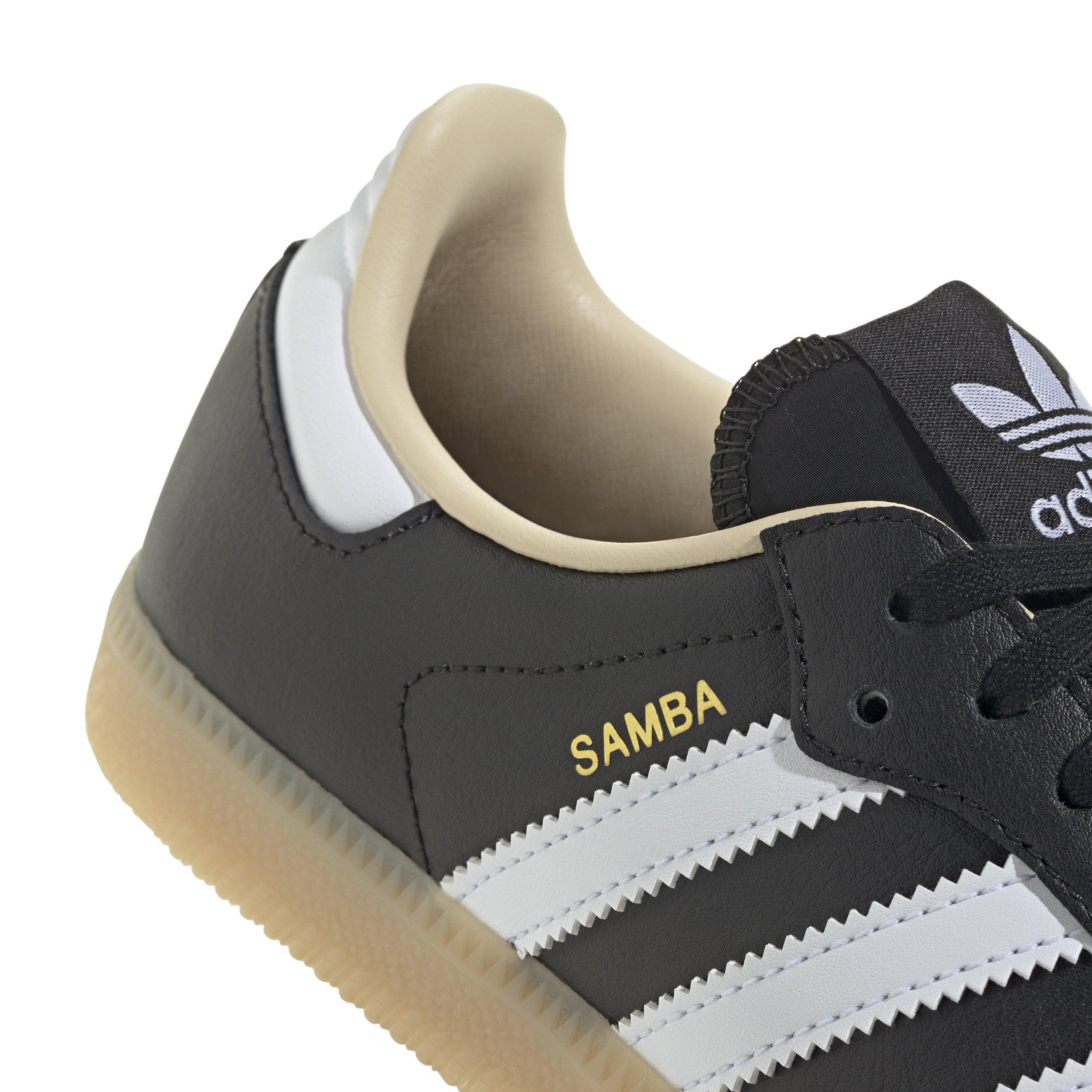 adidas Originals Samba OG Grade School Boys' "Core Black/Ftwr White/Gum 3" Shoe