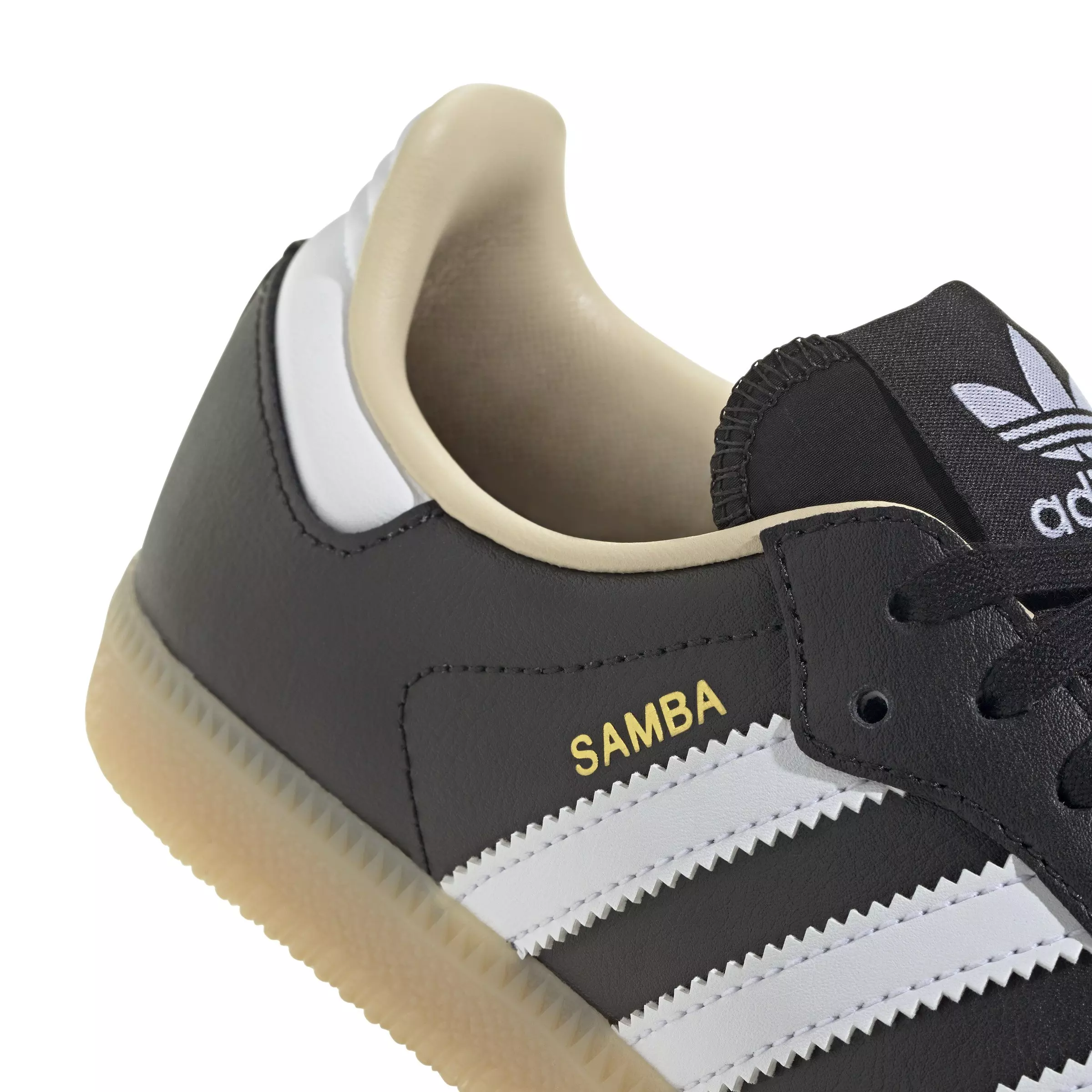 adidas Originals Samba OG "Core Black/Ftwr White/Gum 3" Grade School Boys' Shoe - BLACK/WHITE/GUM