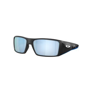 Oakley Heliostat Prizm Deep Water Polarized Sunglasses - Matte Black