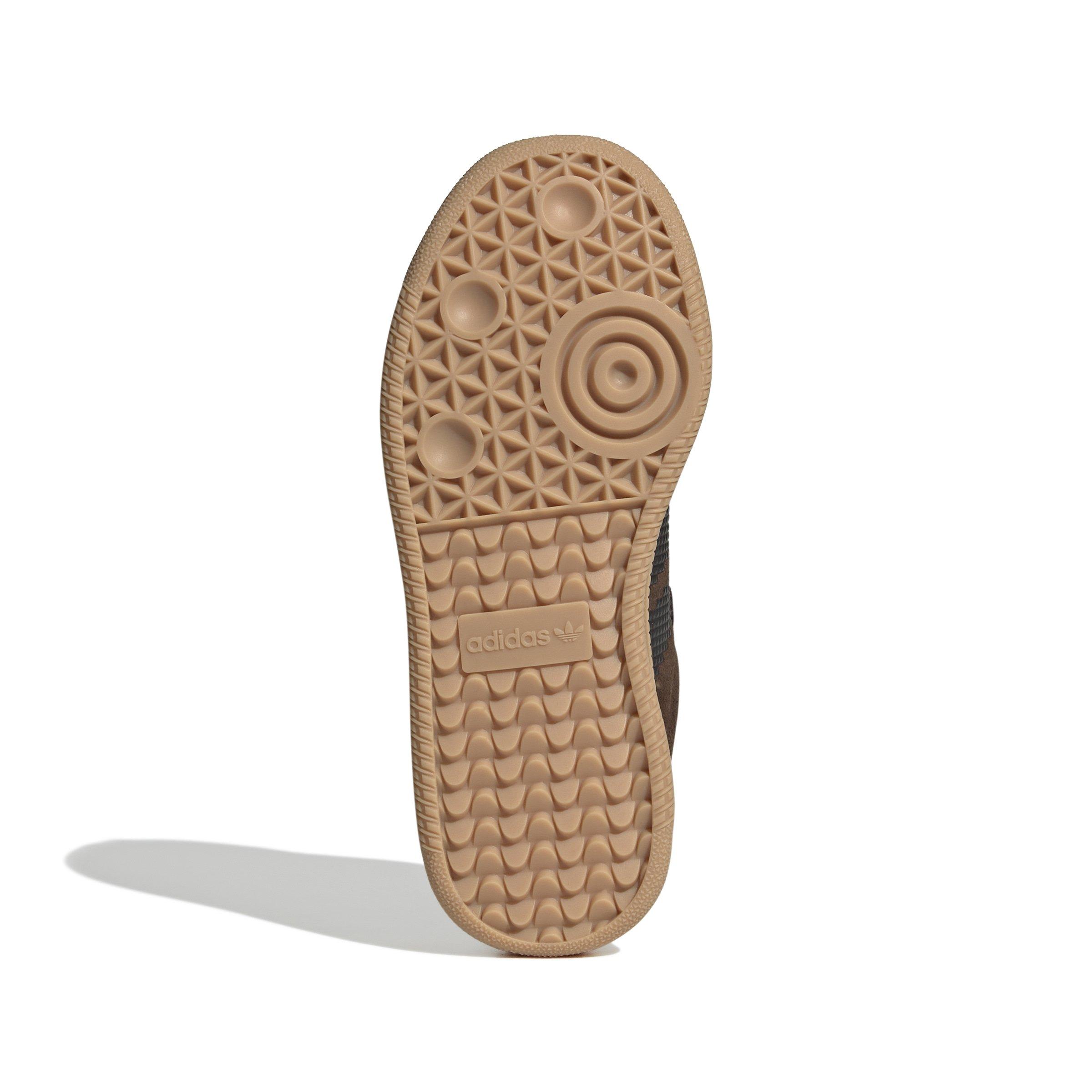adidas Originals Samba XLG X Minecraft Grade School Boys' "Dark Brown/Trace Brown" Shoe