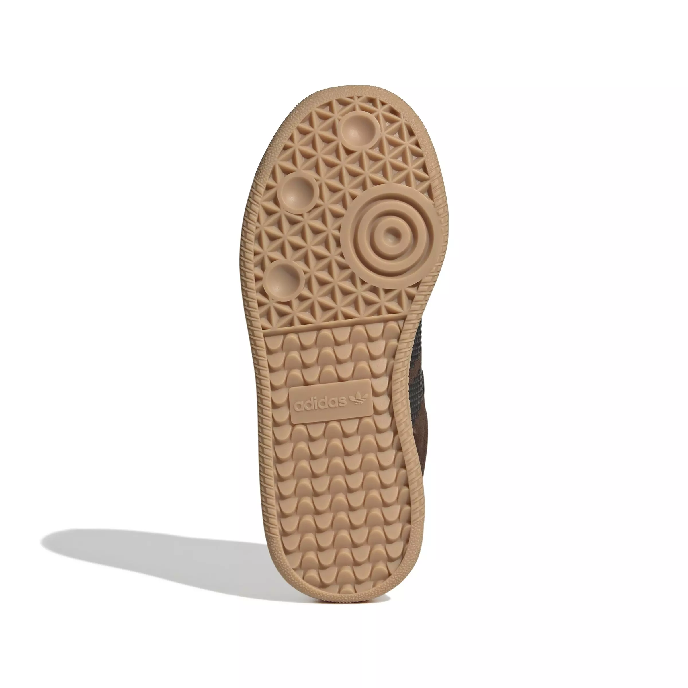 adidas Originals Samba XLG X Minecraft "Dark Brown/Trace Brown" Grade School Boys' Shoe - DK BROWN/BROWN