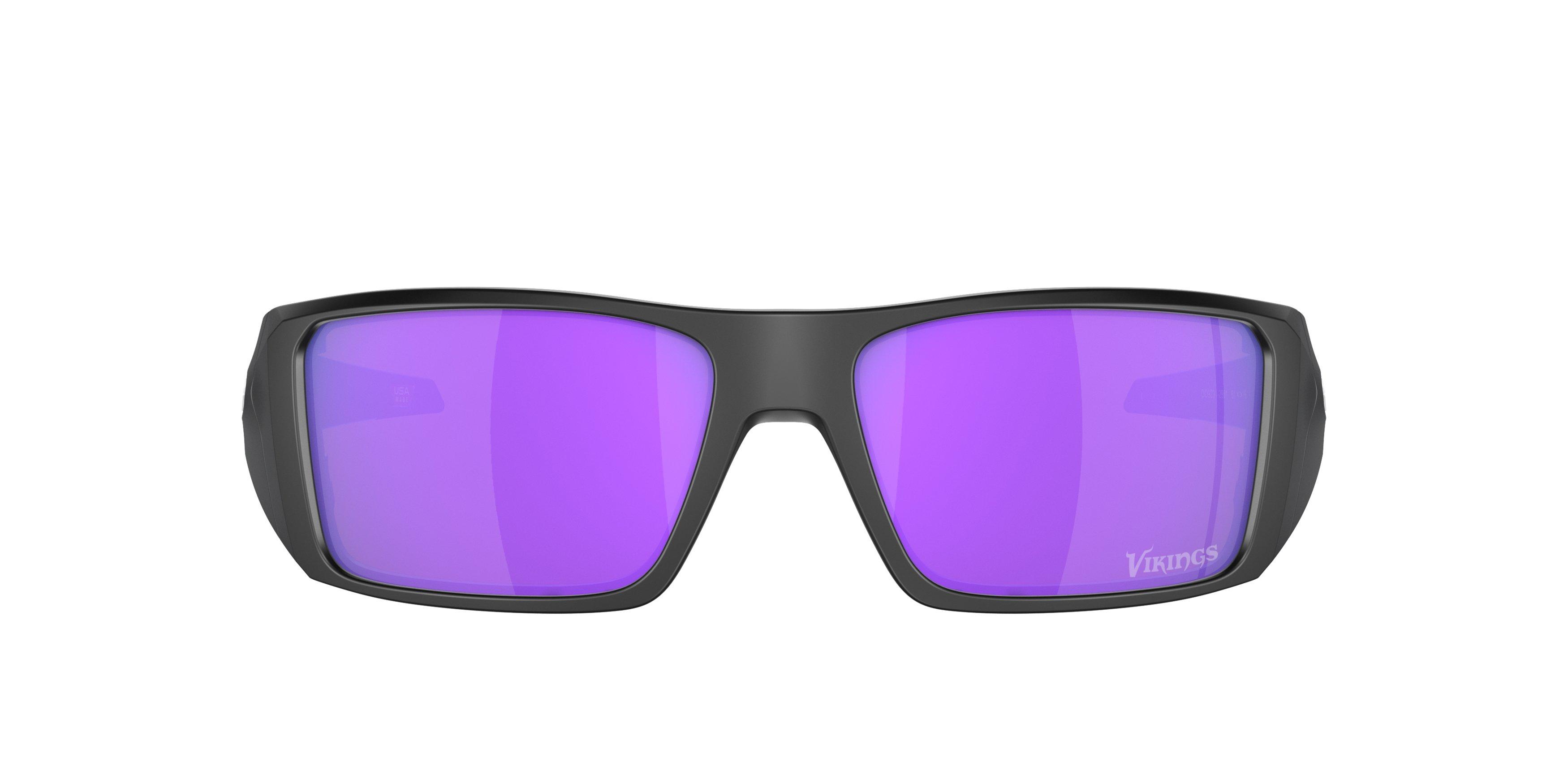 Oakley Heliostat Prizm Violet Sunglasses - Matte Black - BLACK/VIOLET Thumbnail View 2